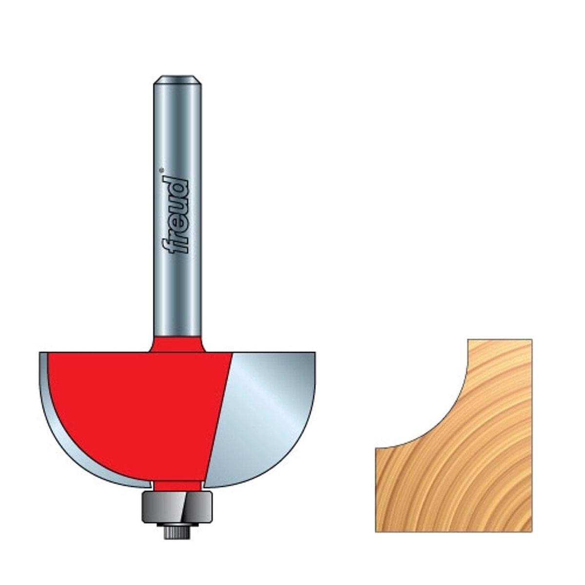 30-108 Cove Router Bit 12 SH 2 D 78 CL 34 R