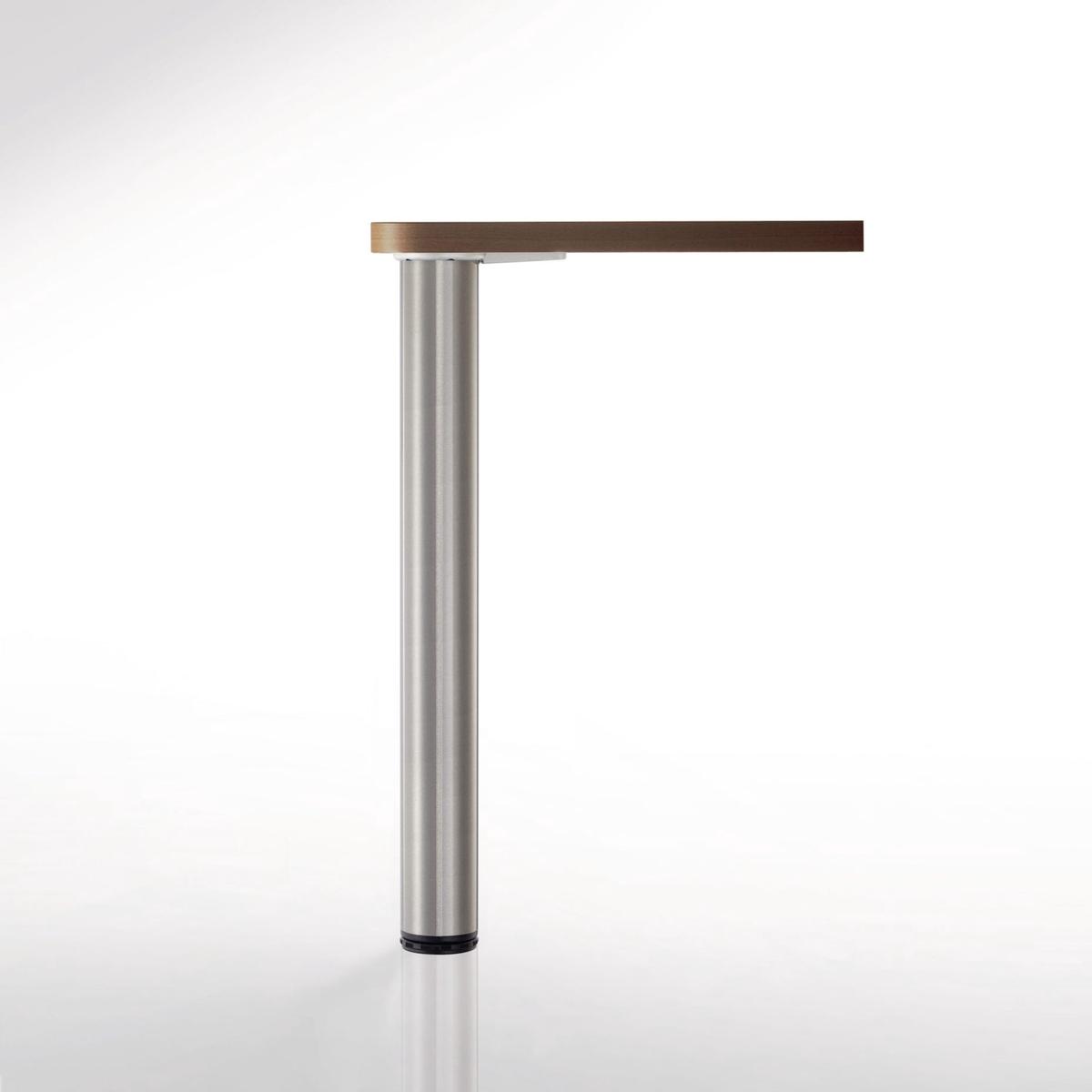 34-14 (870 mm) Adjustable Table Leg Brushed Nickel