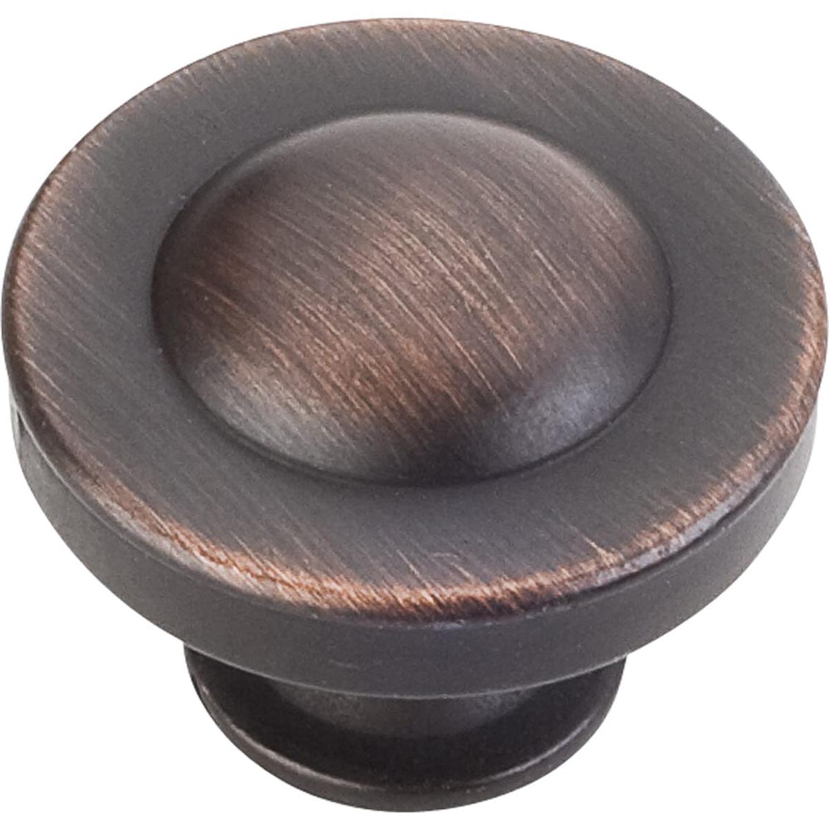 Cordova Knob 1-14 Dia Brushed Oil Rubbed Bronze