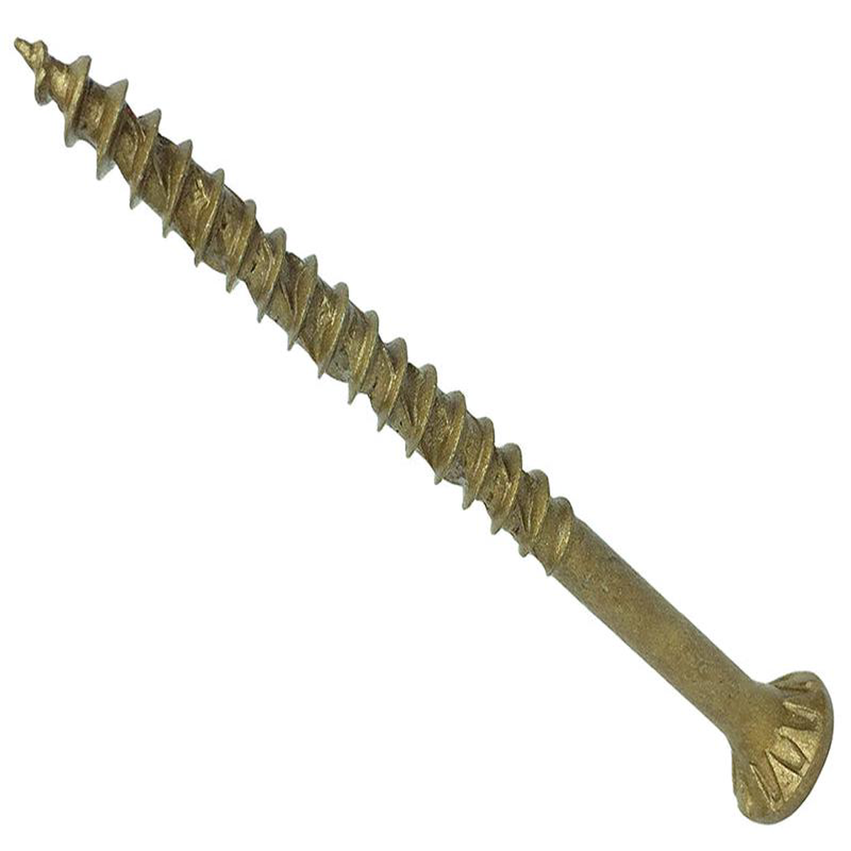 ForgeFast TORX Compatible Decking Screws CSK Tan 4521550 T25 Tub 600