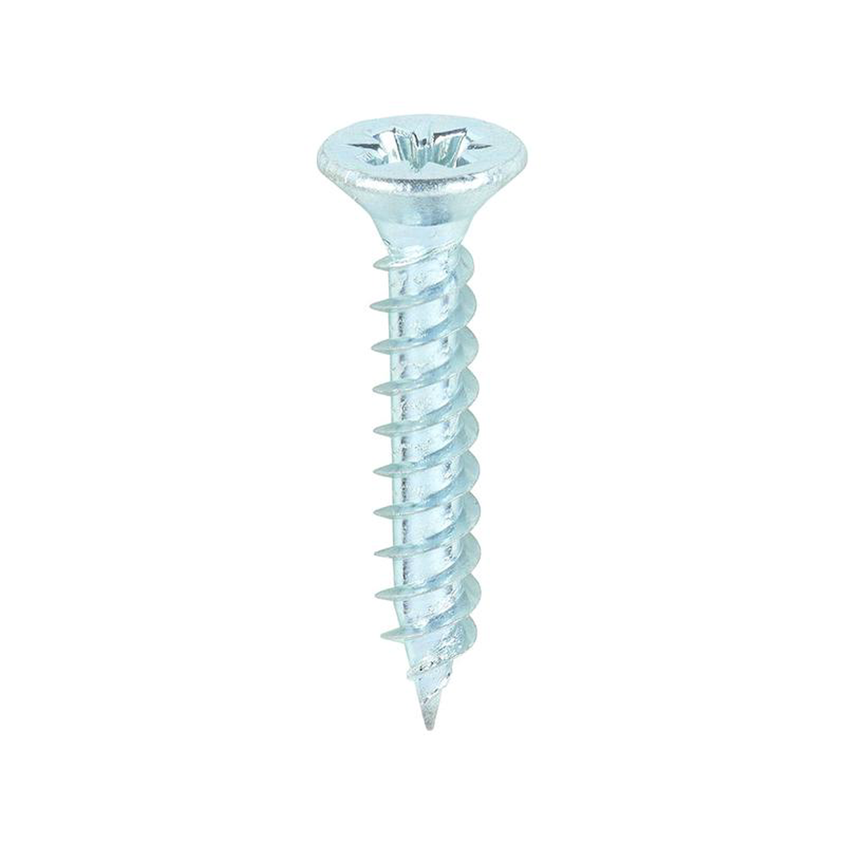 TIMCO Twin-Threaded Countersunk Silver Woodscrews 8211 5 x 34