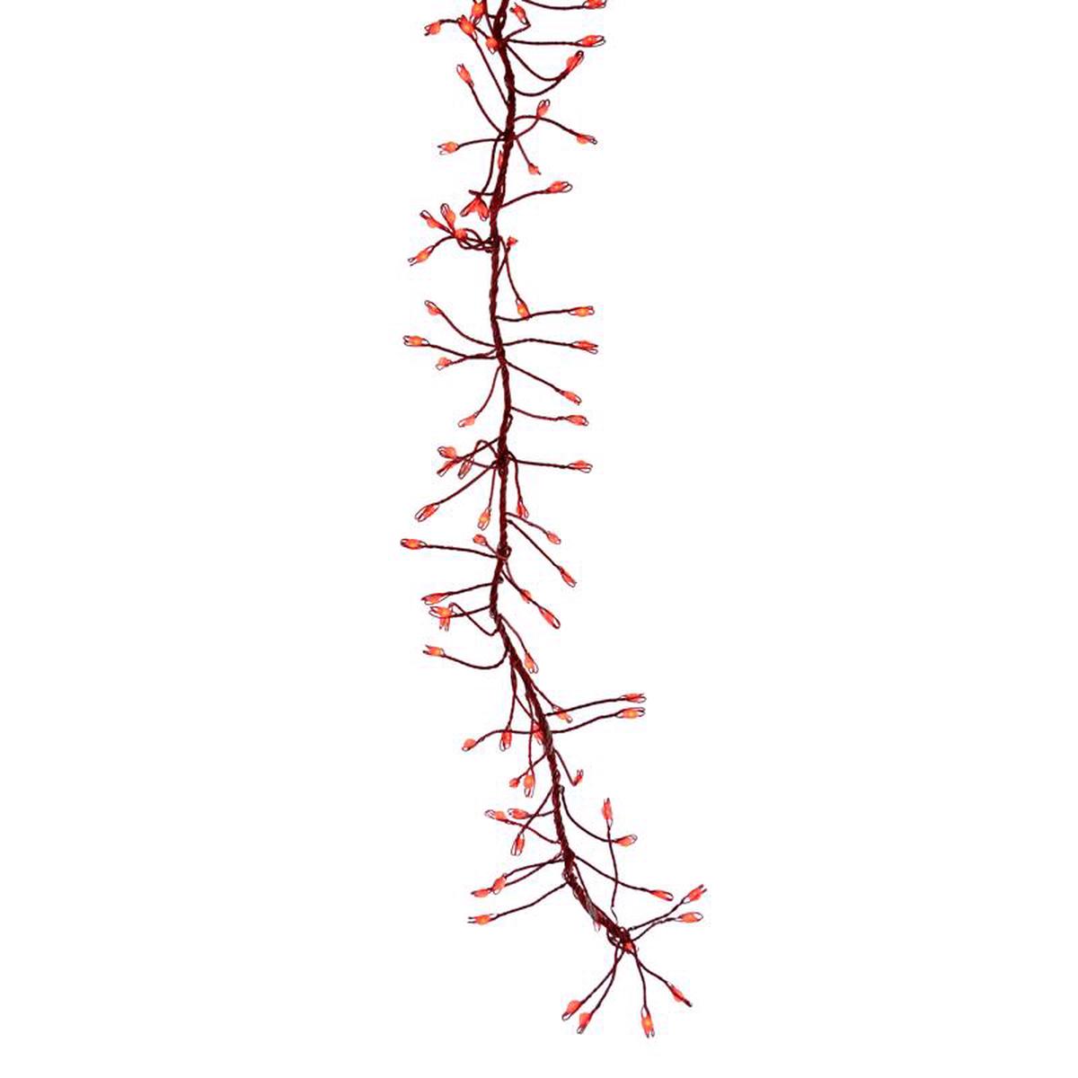Celebrations BSCC RDRDA LED String Christmas Lights Red