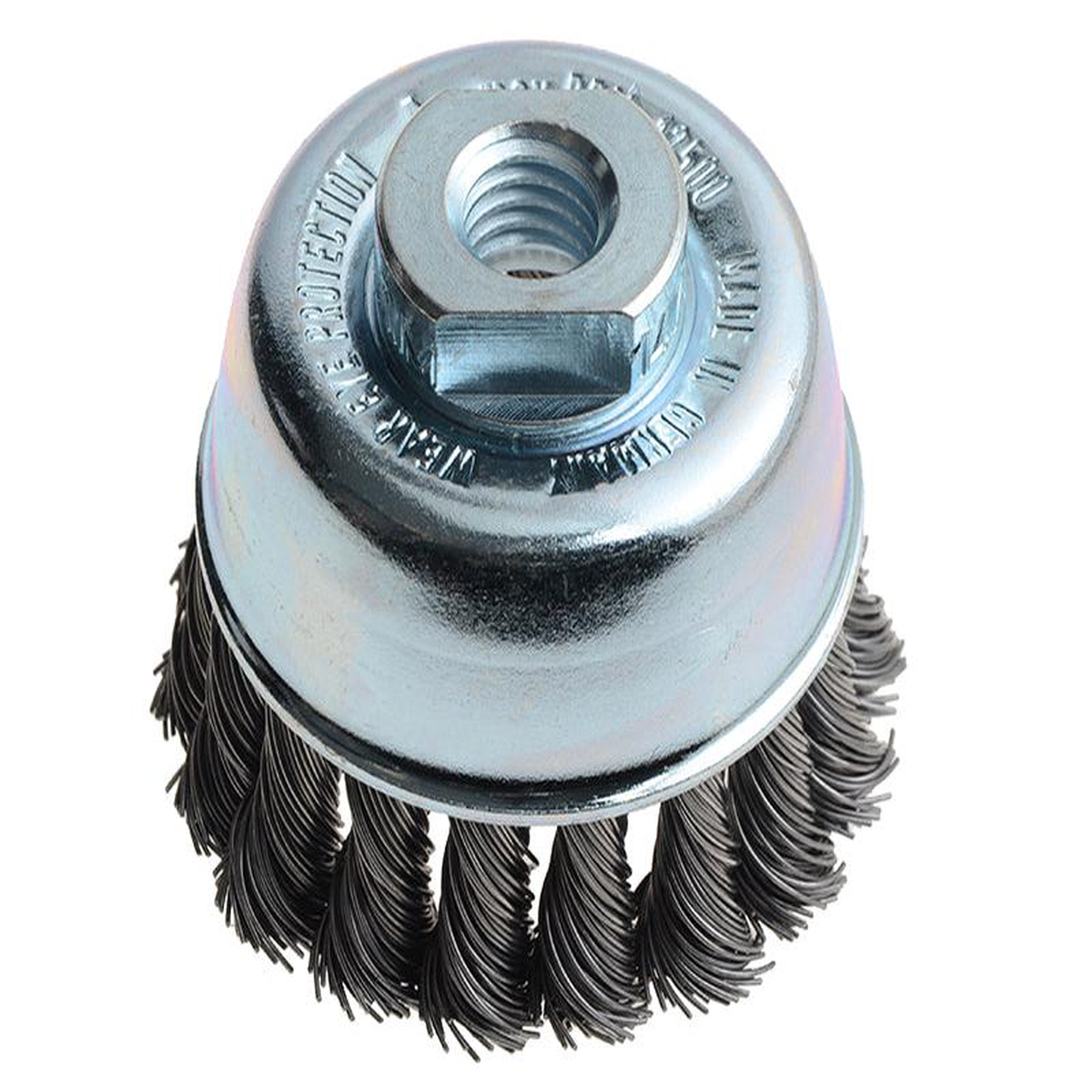 Knot Cup Brush 65mm M14x20 050 Steel Wire