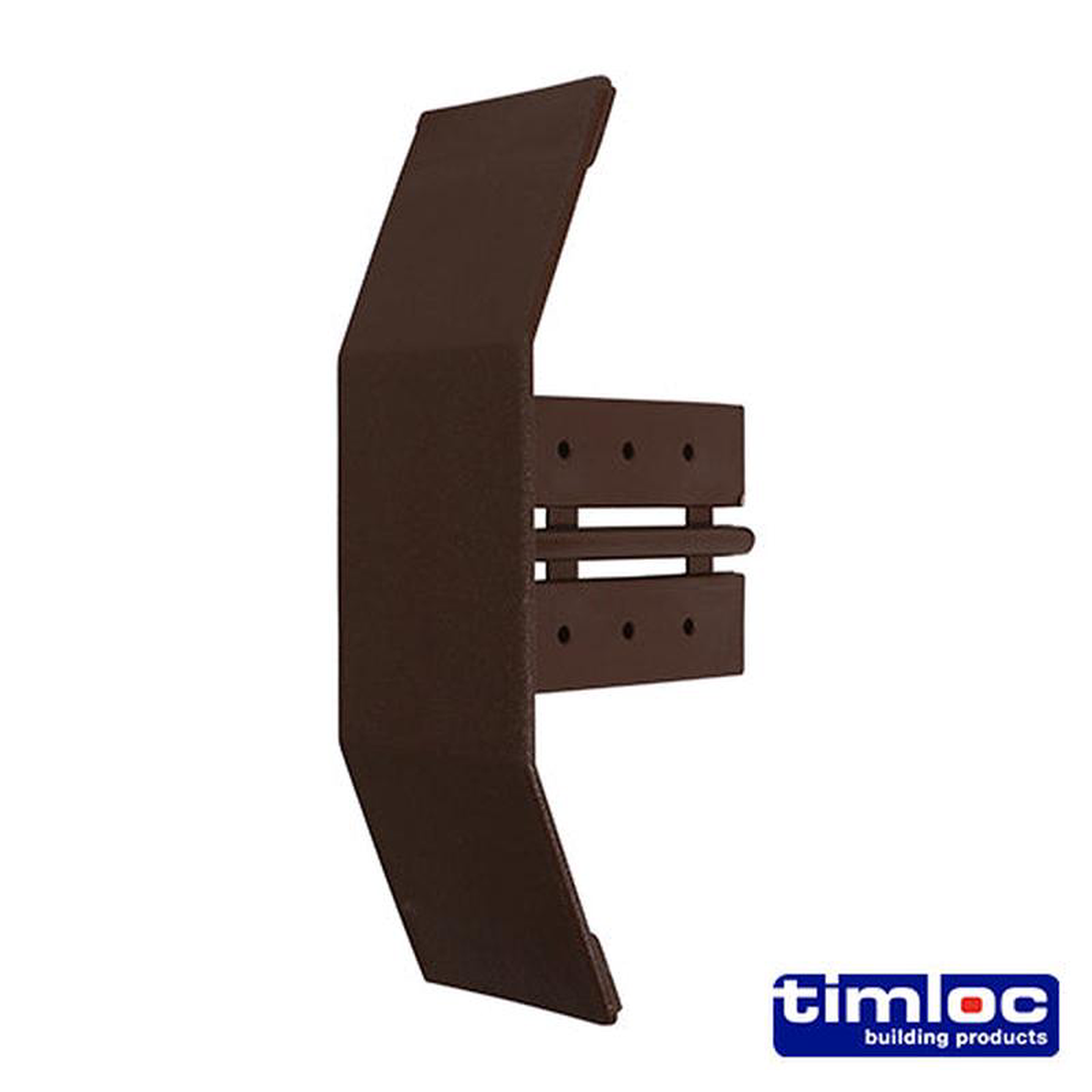 Timloc Dry Verge Eaves Starter Brown 8211 155 x 105mm