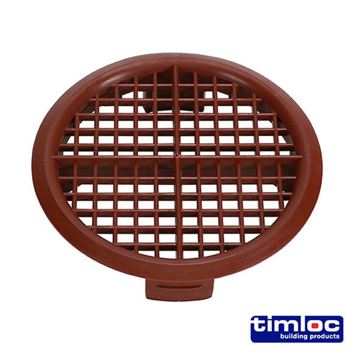 Timloc Push-in Soffit Vent Brown 8211 700