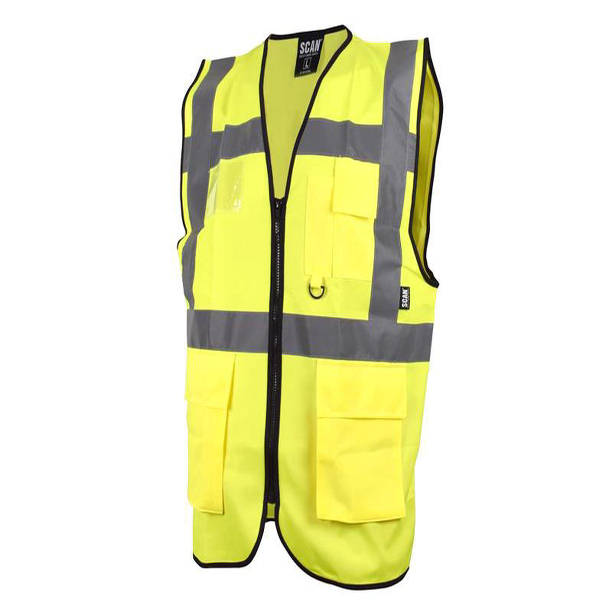 Hi-Vis Utility Yellow Waistcoat 8211 L (44in)