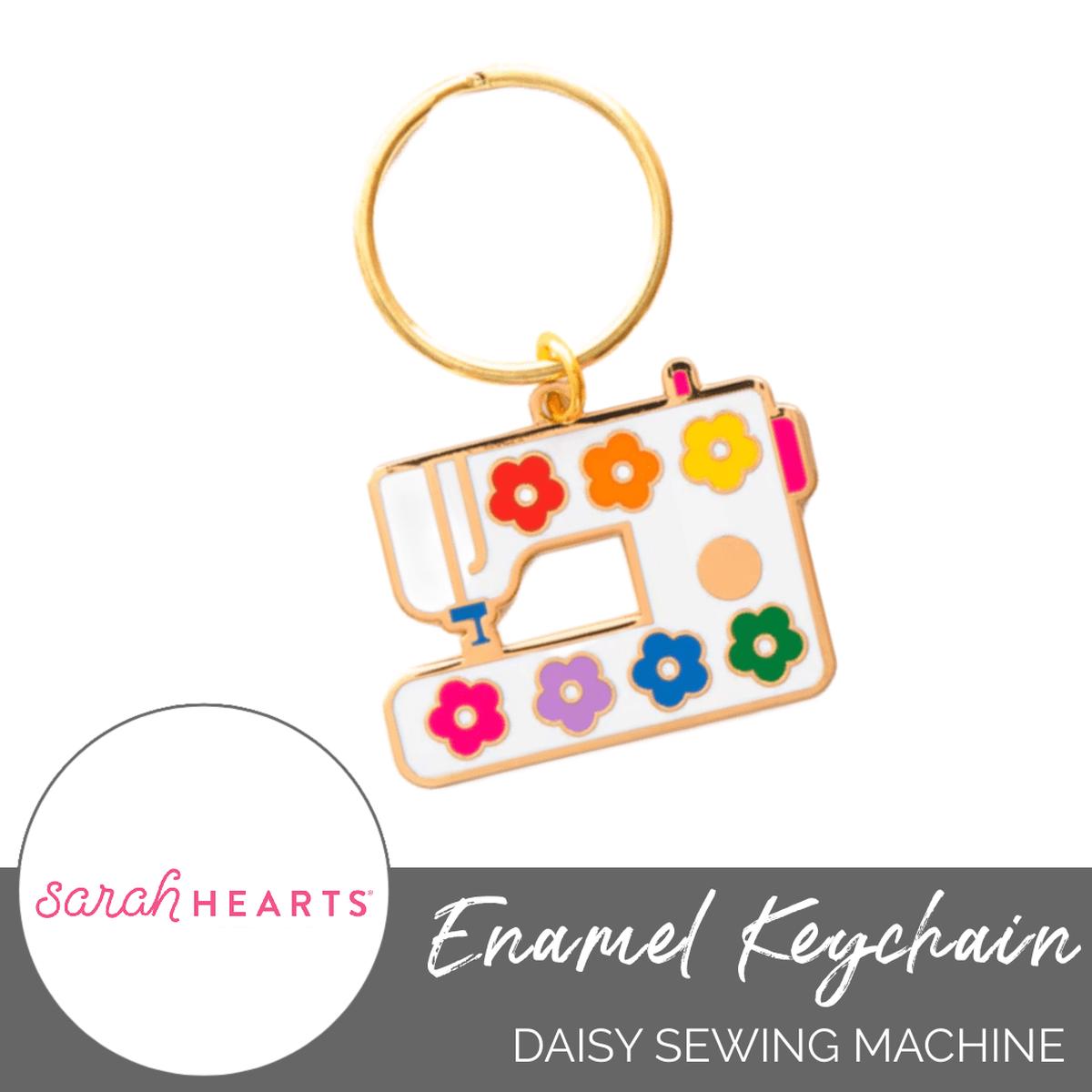 Keychain Daisy Sewing Machine