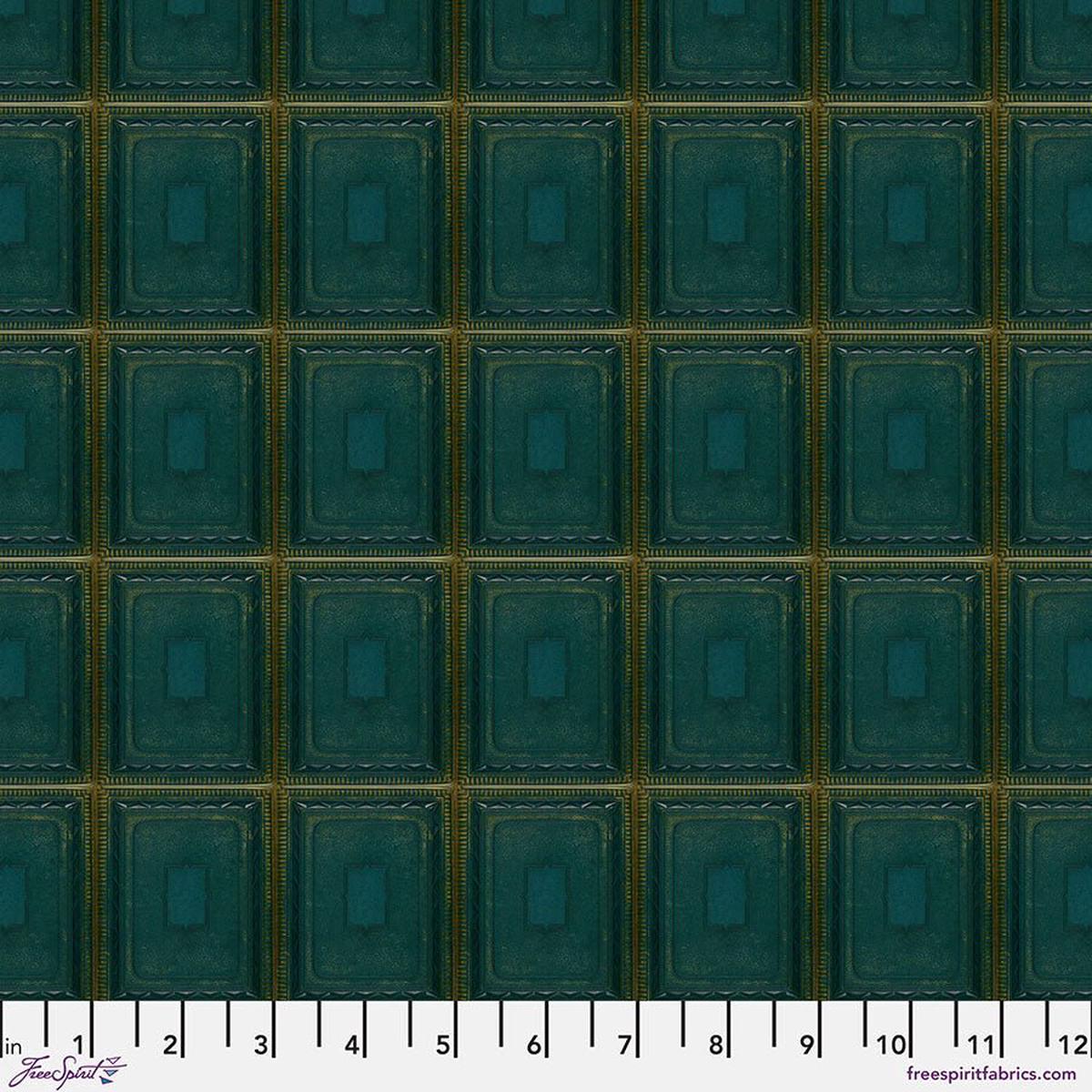 Teal Tiles Tim Holtz Eclectic Elements - Palette - (14 yard)