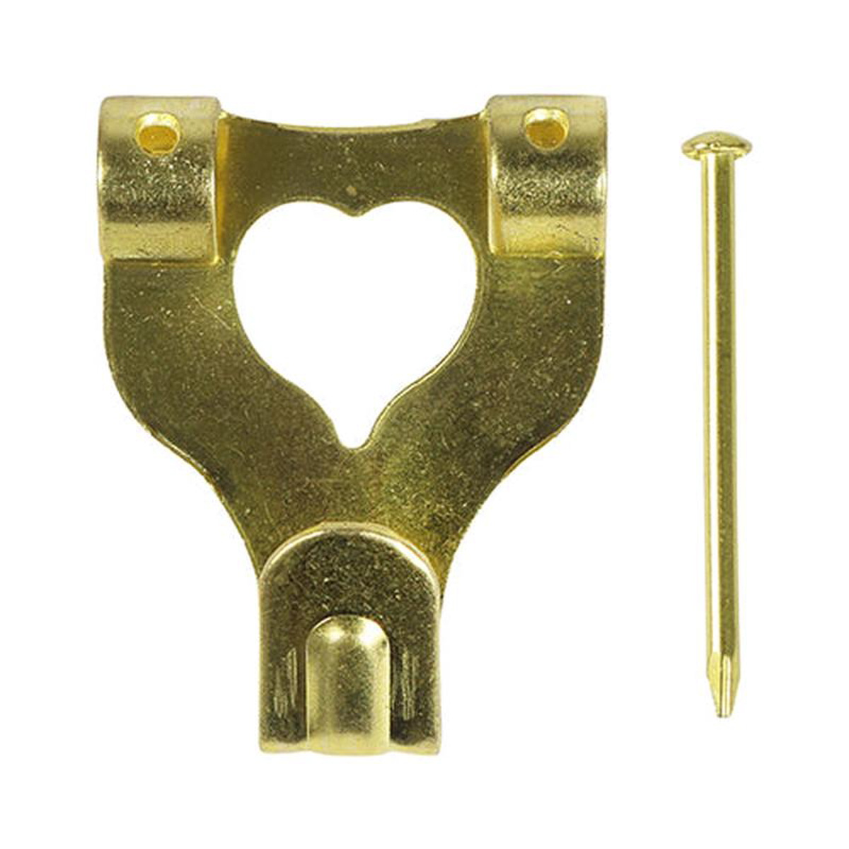TIMCO Picture Hanging Hooks Double Electro Brass 8211 No3 Double