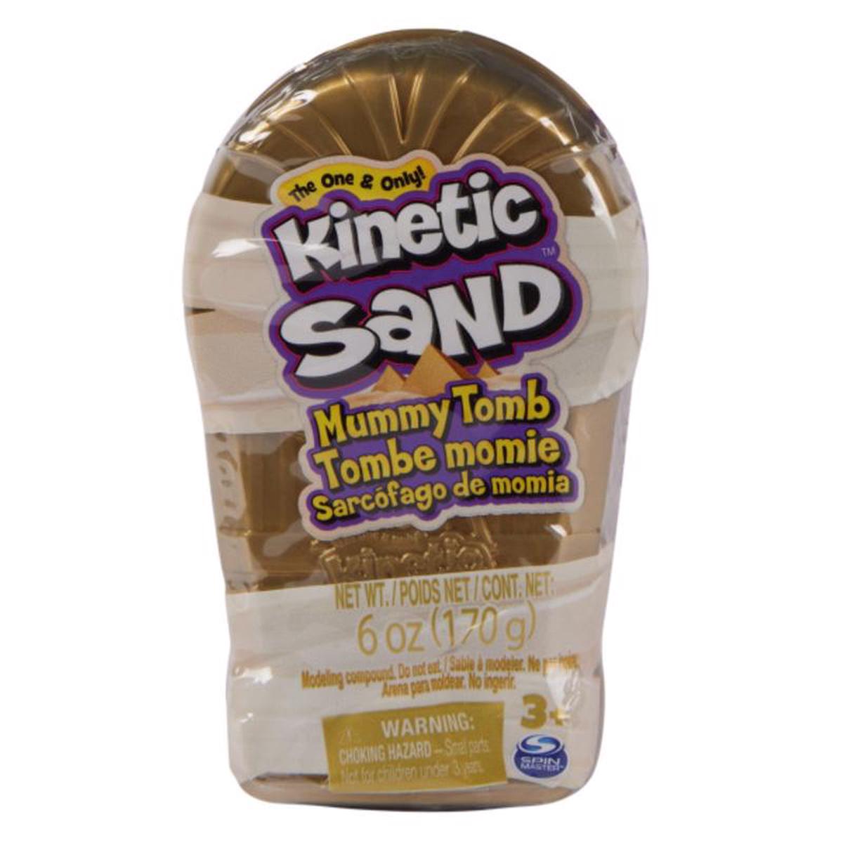 Kinetic Sand 6065193 Sand Mummy Tomb Multicolored