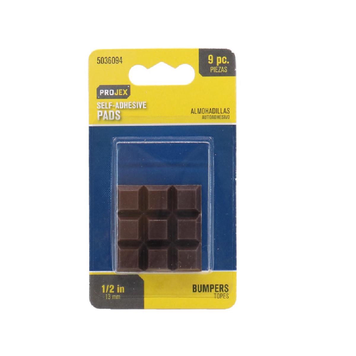 Projex 9561ACE Self Adhesive Bumper Pad Brown