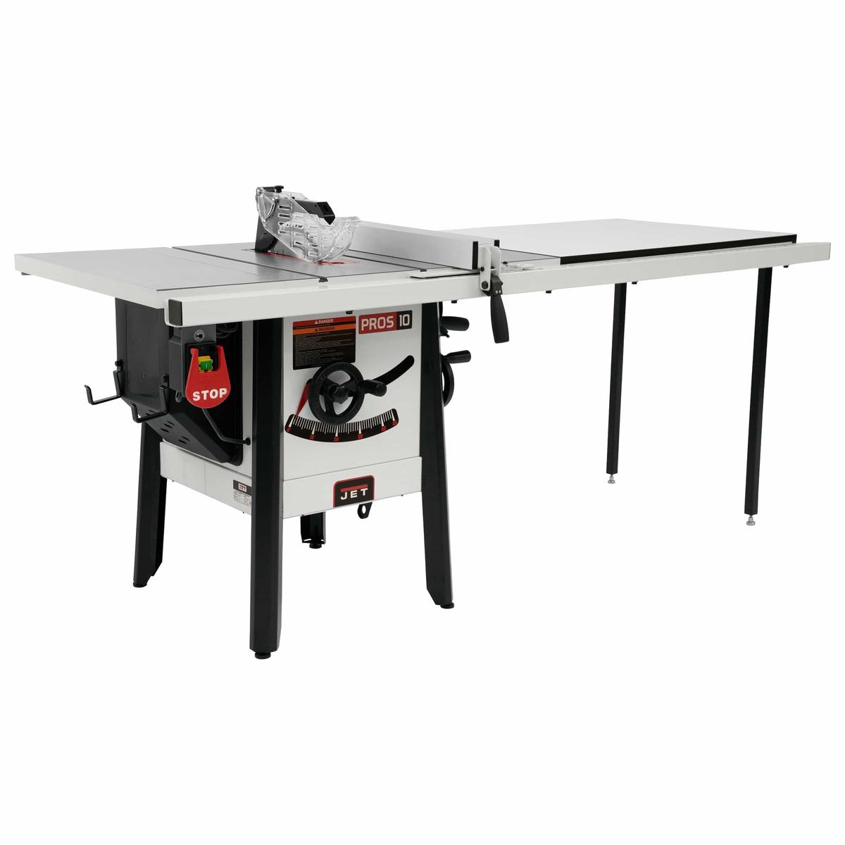 ProShop II 10 Table Saw with Cast Wings and 52 Rip Capacity - 1-34 HP 1 Ph 115V - JPS-10