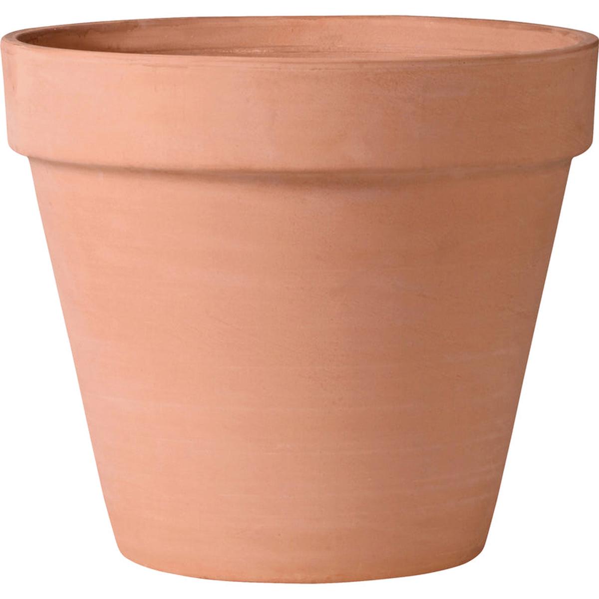 Deroma 0121WSZ Vaso Standard Planter Clay 8 inches