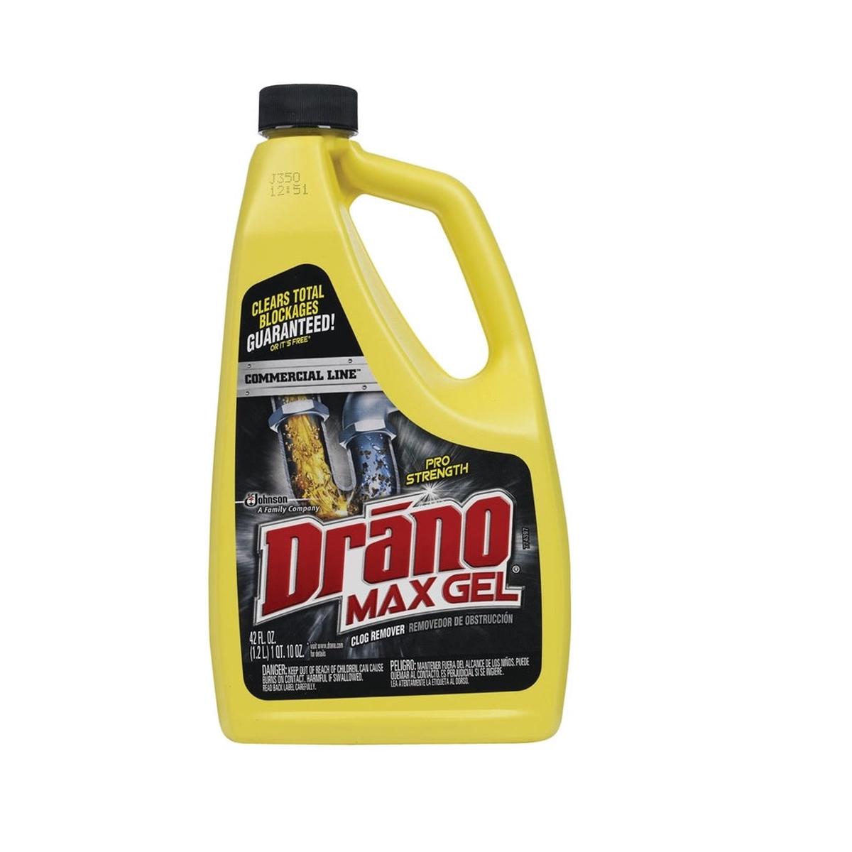 Drano 22118 Max Gel Clog Remover 42 Oz