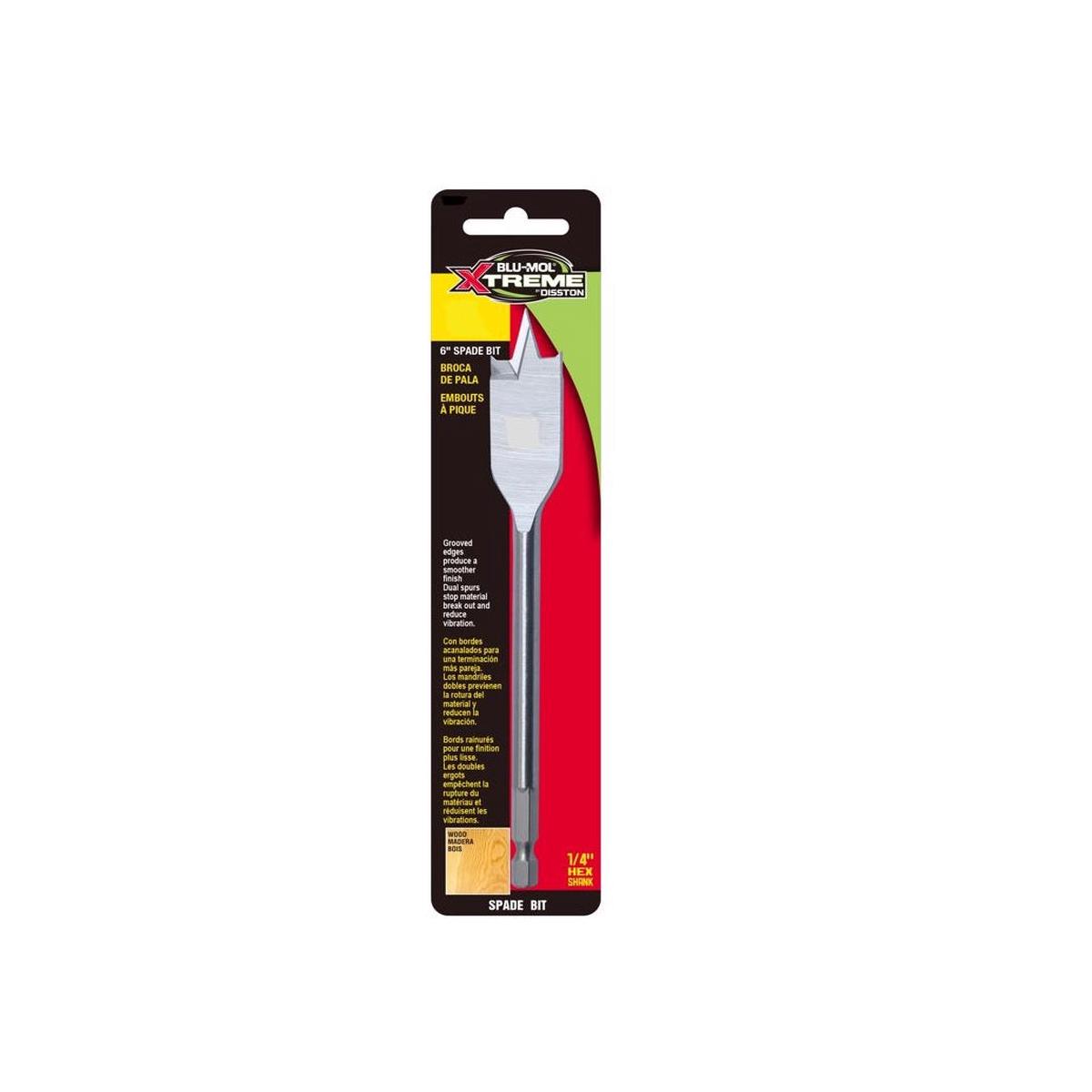 Blu-Mol Xtreme E0217019 Spade Bit Carbon Steel