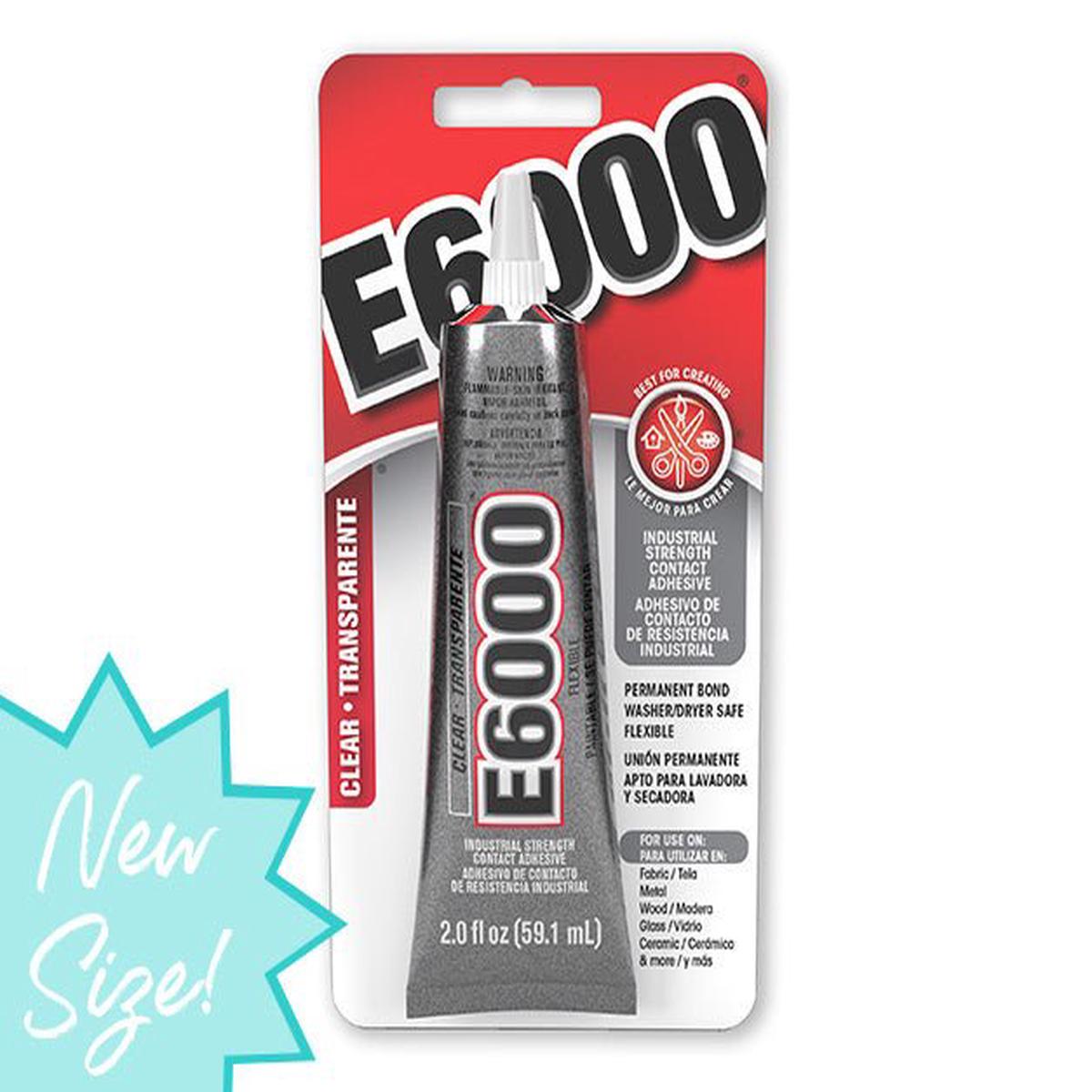 E6000 Glue (2 oz or 591 ml) NEW Size