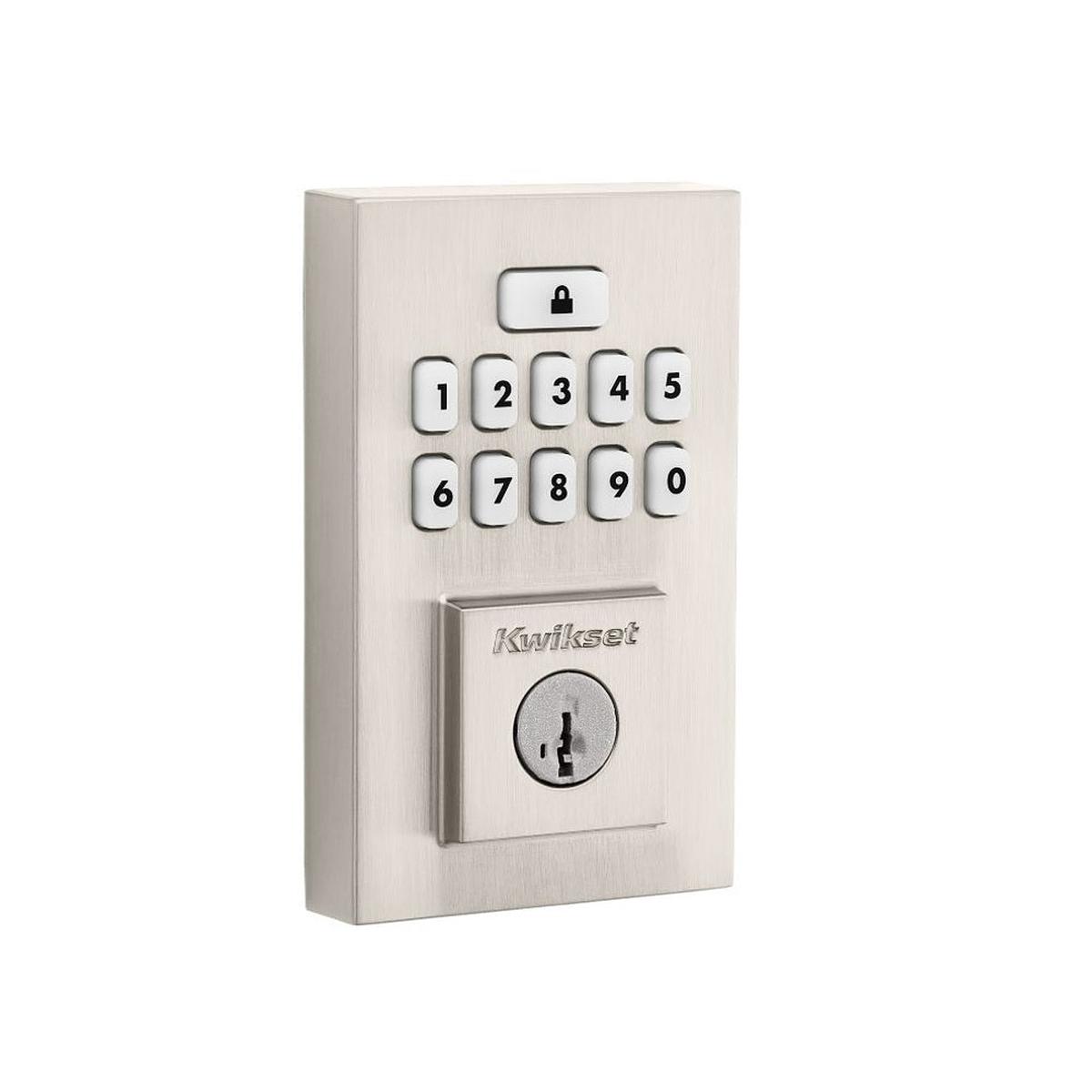 Kwikset 9260CNT15SMTRBP 260 Smartcode Deadbolt Satin Nickel
