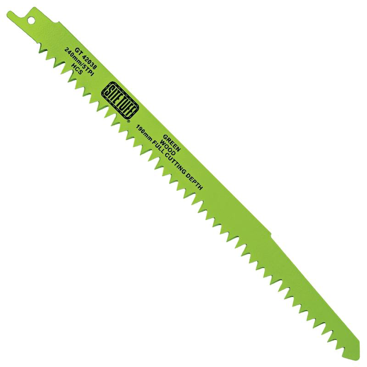 ST-RB S1531L 240MM 5TPI 5PK GREEN WOOD RECIP BLADE
