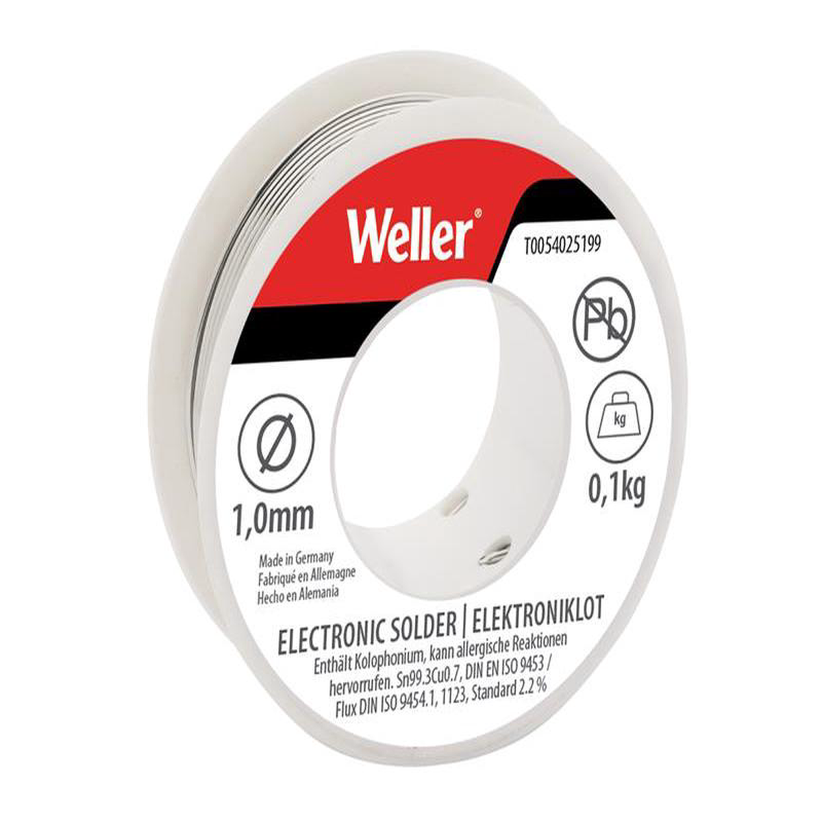 EL991-100 Lead-Free Solder 10mm 100g