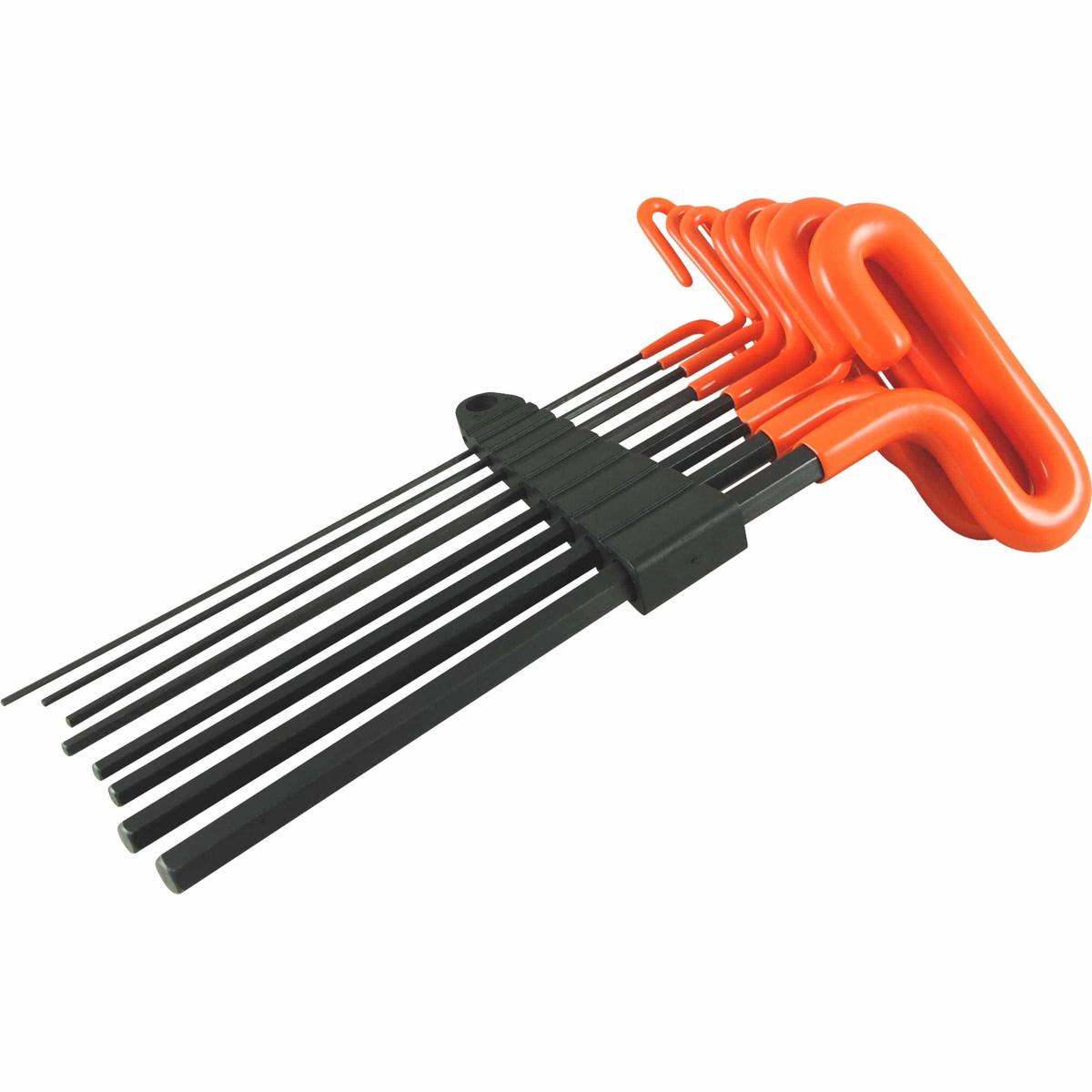 9 Long Loop Handle Metric Hex Key Set 8pc 2mm - 10mm
