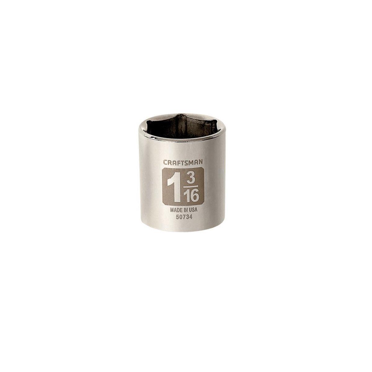 Craftsman CMMT50734 6 Point Standard Socket 1-316 inch