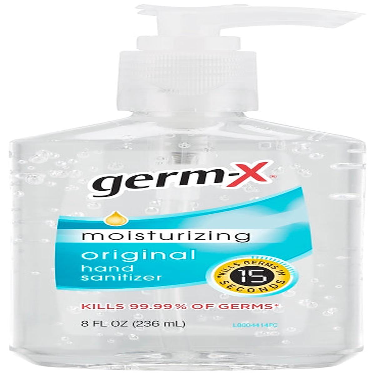 Germ-X 30694 Hand Sanitizer Clear Floral Clear 8 oz Bottle