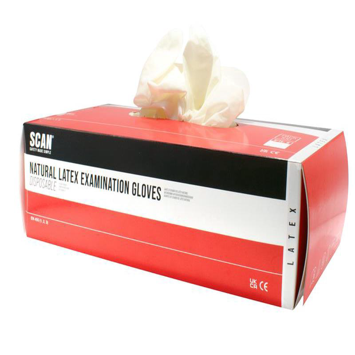 Latex Gloves 8211 Medium (Box 100)