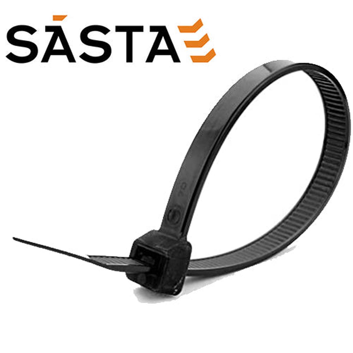 Sasta 90 X 920mm Black Cable Ties (pack Of 50)
