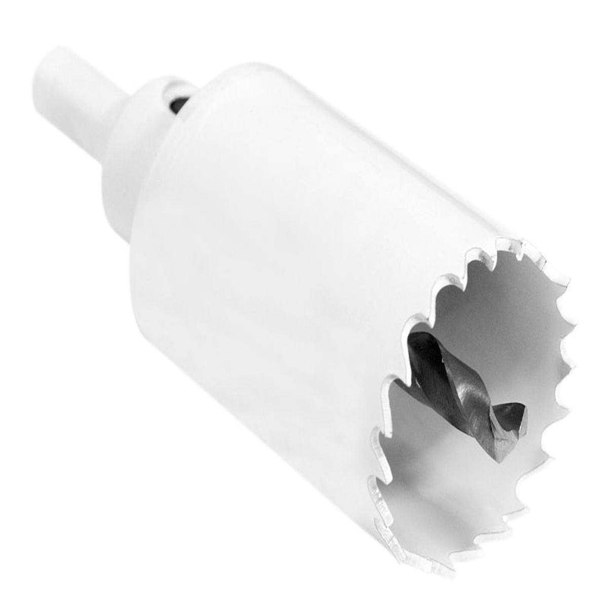 Vulcan 960241OR Hole Saw with Arbor Hanager 1-116 in Dia 1-78 in D Cutting 46 TPI HSS Cutting Edge