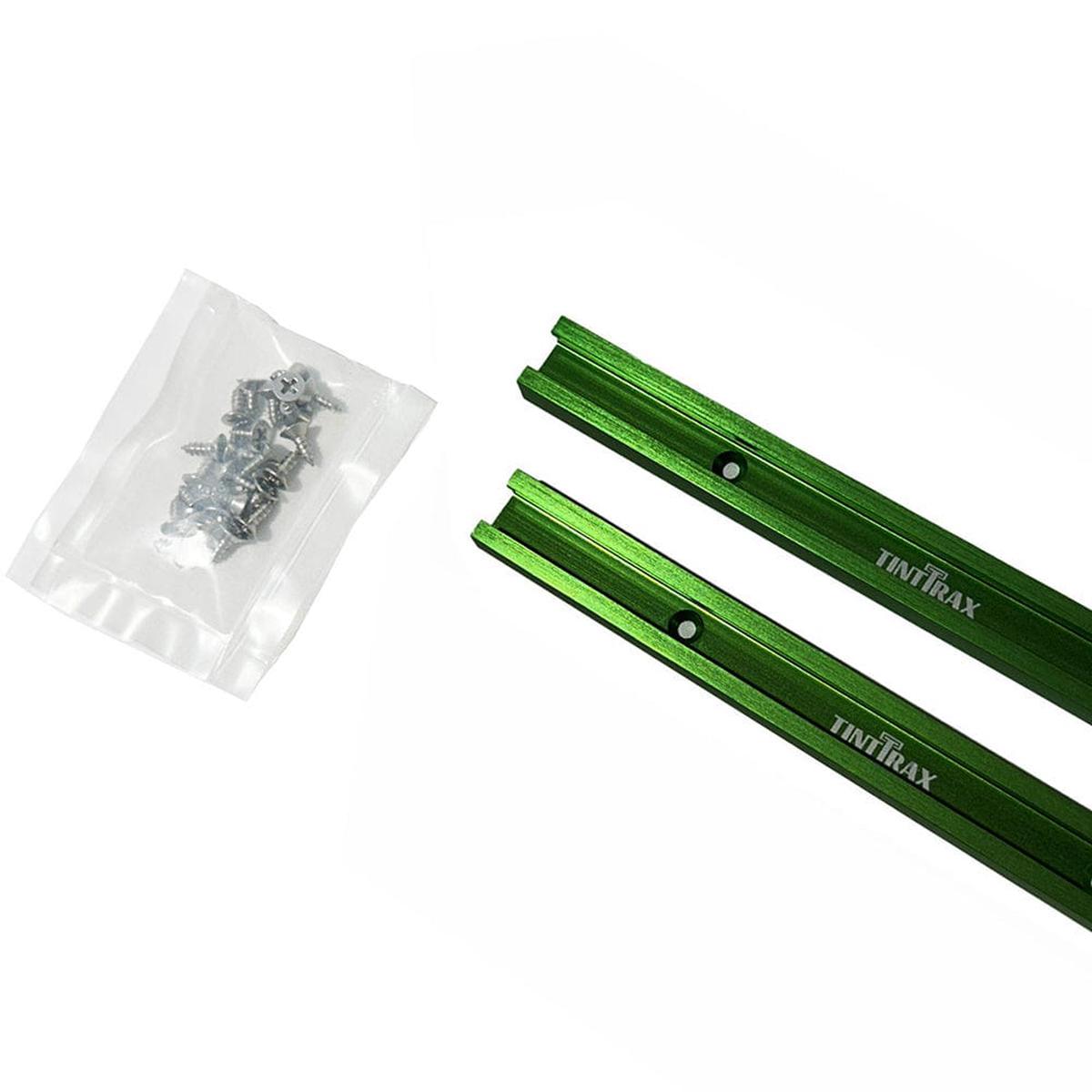 24 Universal Profile T-Track Kit- Dark Green- 2 Piece