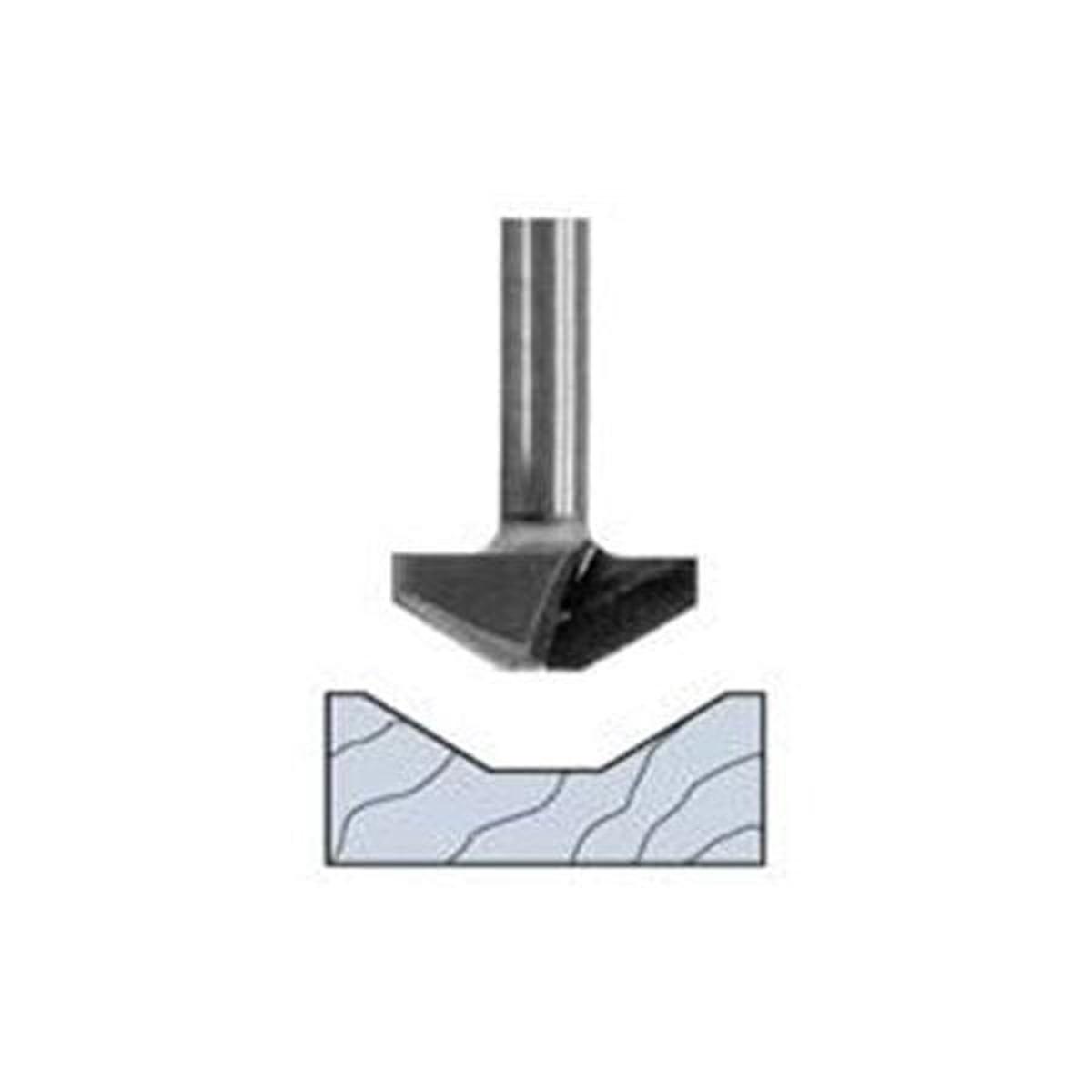 5720 Straight Panel Profile Router Bit 1-12 D X 2-12 OL