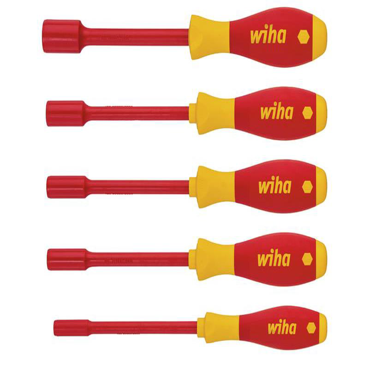 SoftFinish electric Hex Nut Driver Set 5 Piece