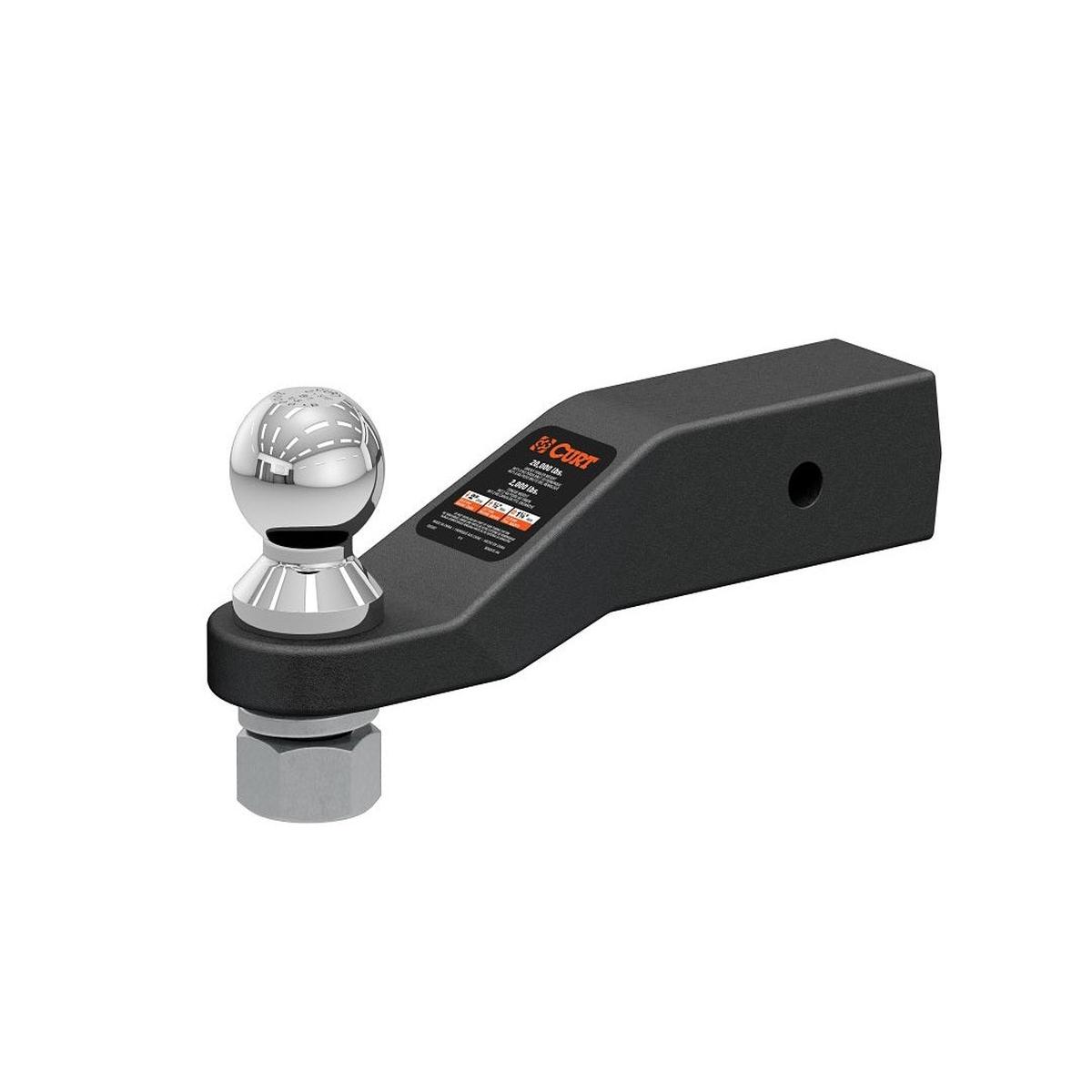 Curt 45371 Loaded Ball Mount Steel Black
