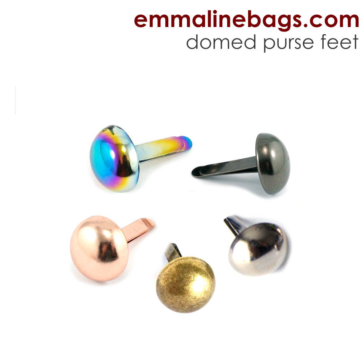 DOMED Purse Feet 12 (12 mm) (6 Pack)