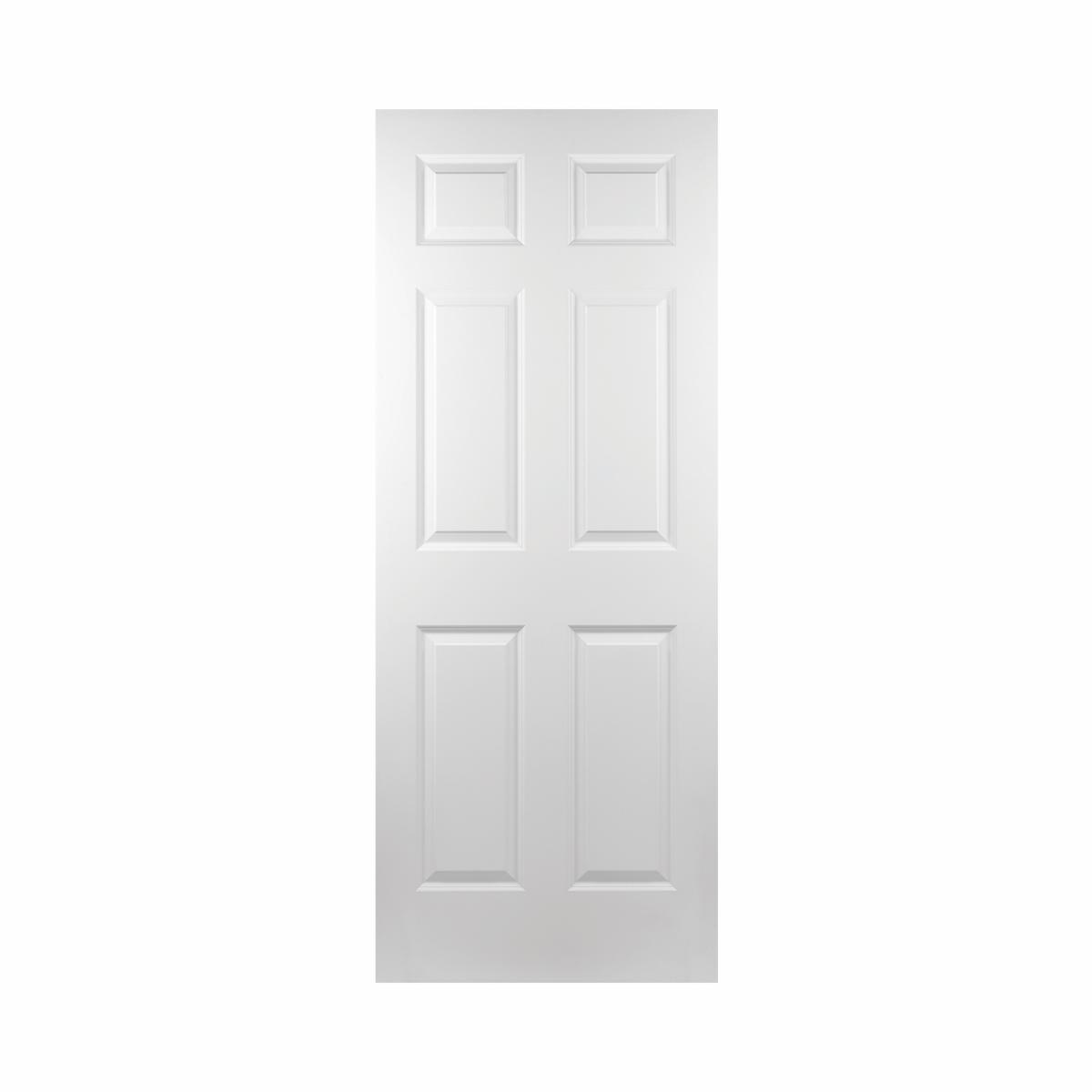 SEADEC 6 Panel Wood Grain FD30 Minute Fire Door 6 Panel Wood Grain Regency (44MM)