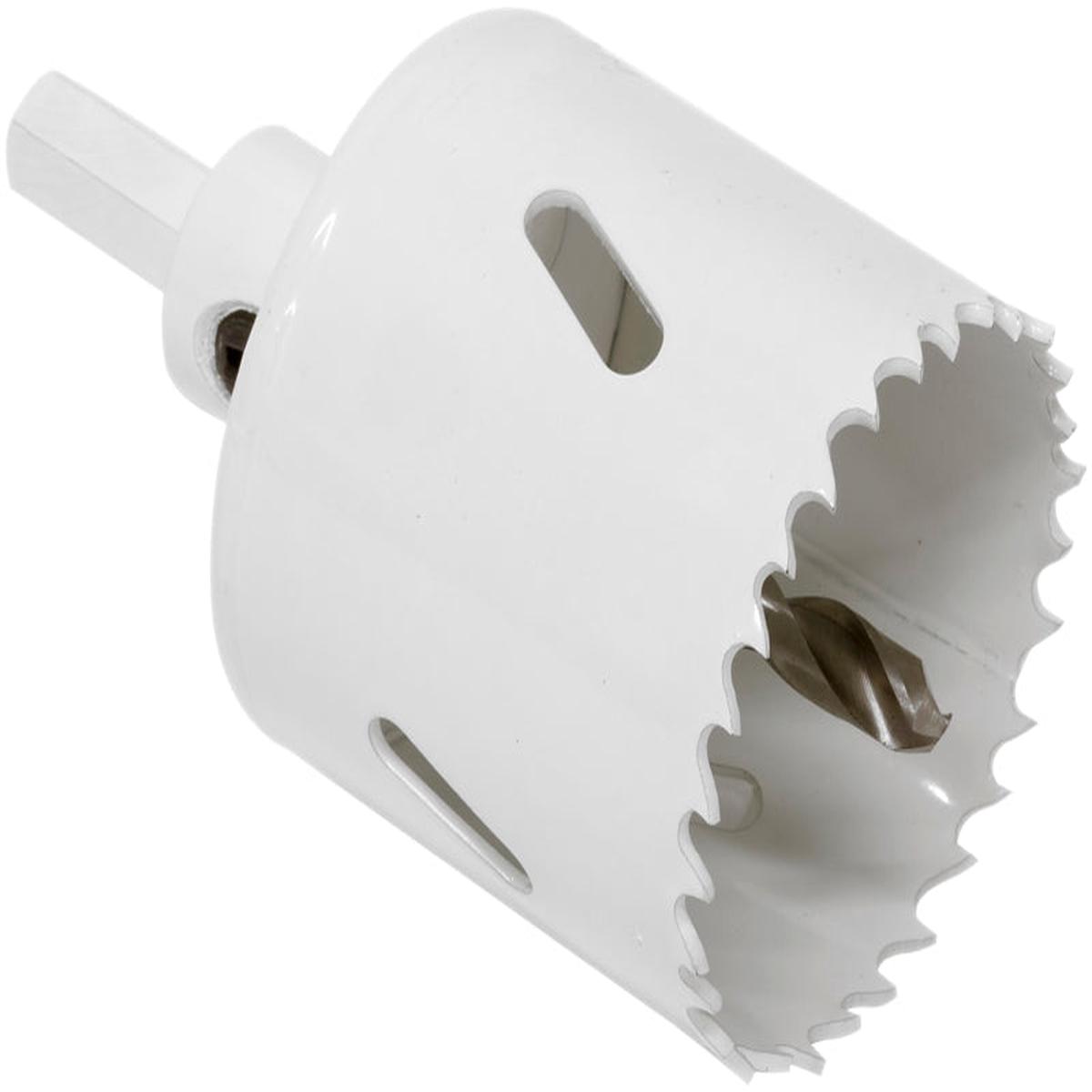 Vulcan 960751OR Hole Saw with Arbor Hanager 1-12 in Dia 1-78 in D Cutting 46 TPI HSS Cutting Edge