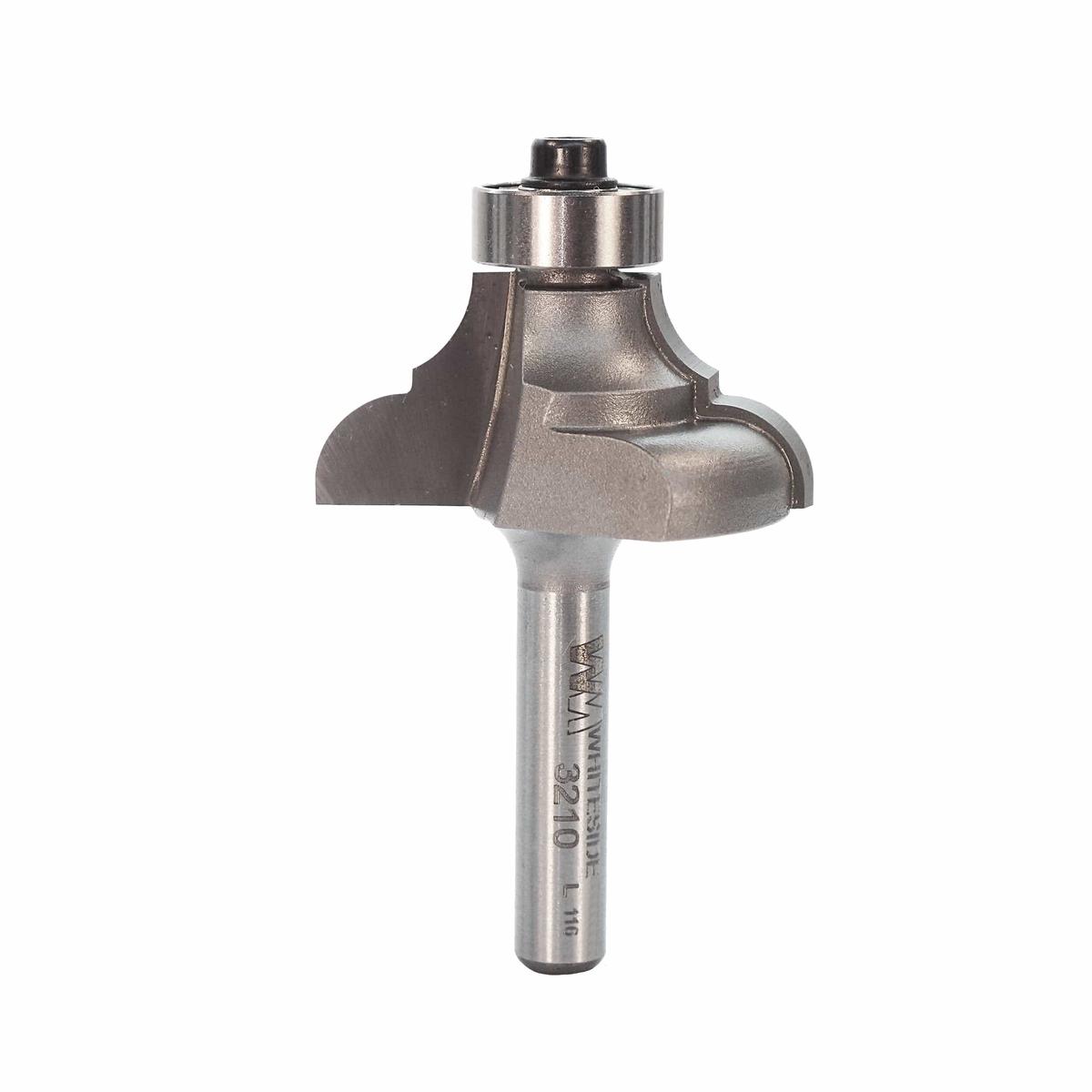 3210 Cove And Bead Router Bit 14 SH 14 R 1-516 D X 58 CL X 2-18 OL