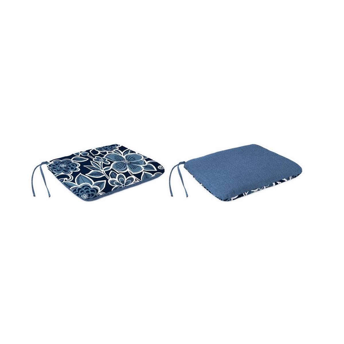 Jordan WL9603-542599D Mono Chair Cushion Polyester Blue