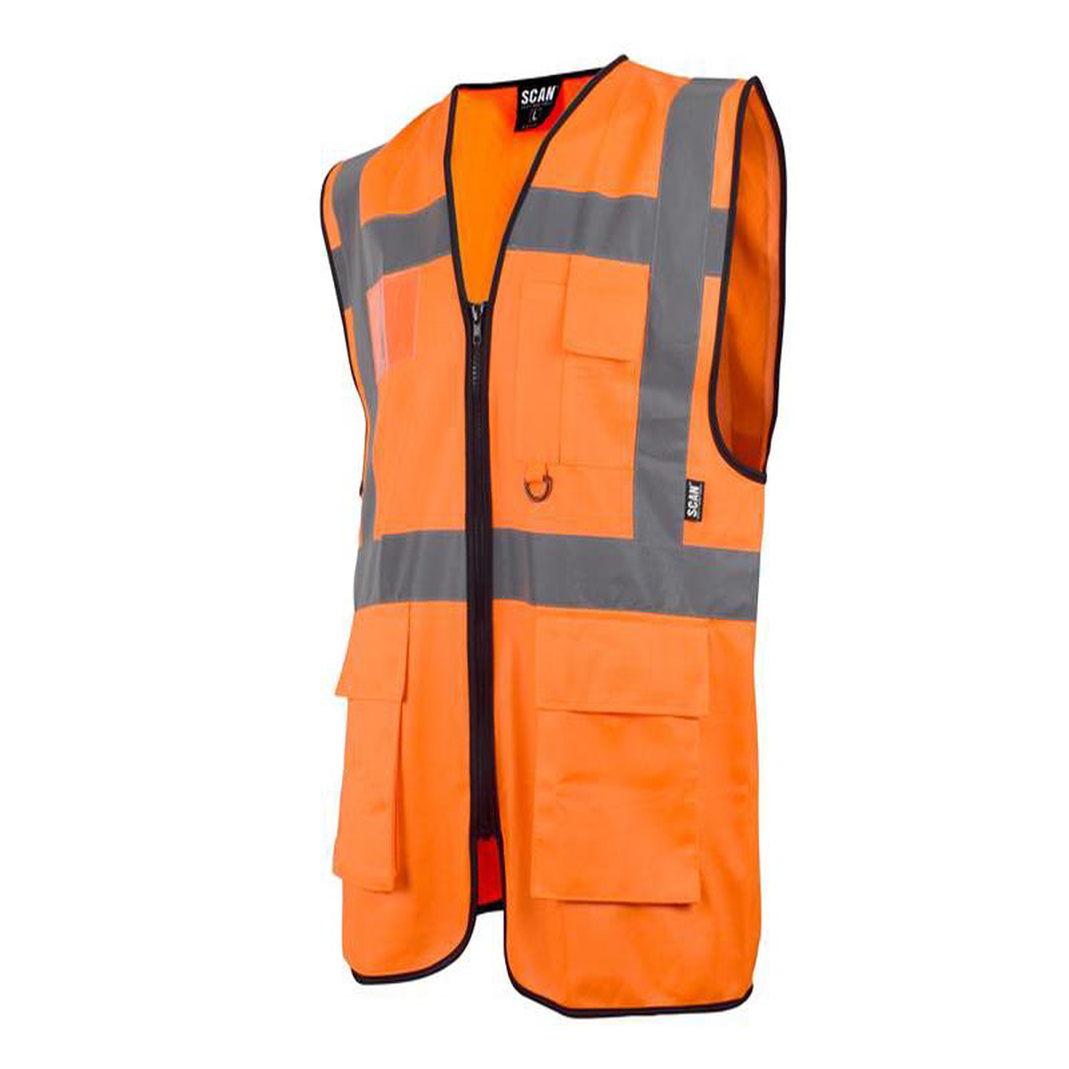 Hi-Vis Utility Orange Waistcoat 8211 XL (48in)
