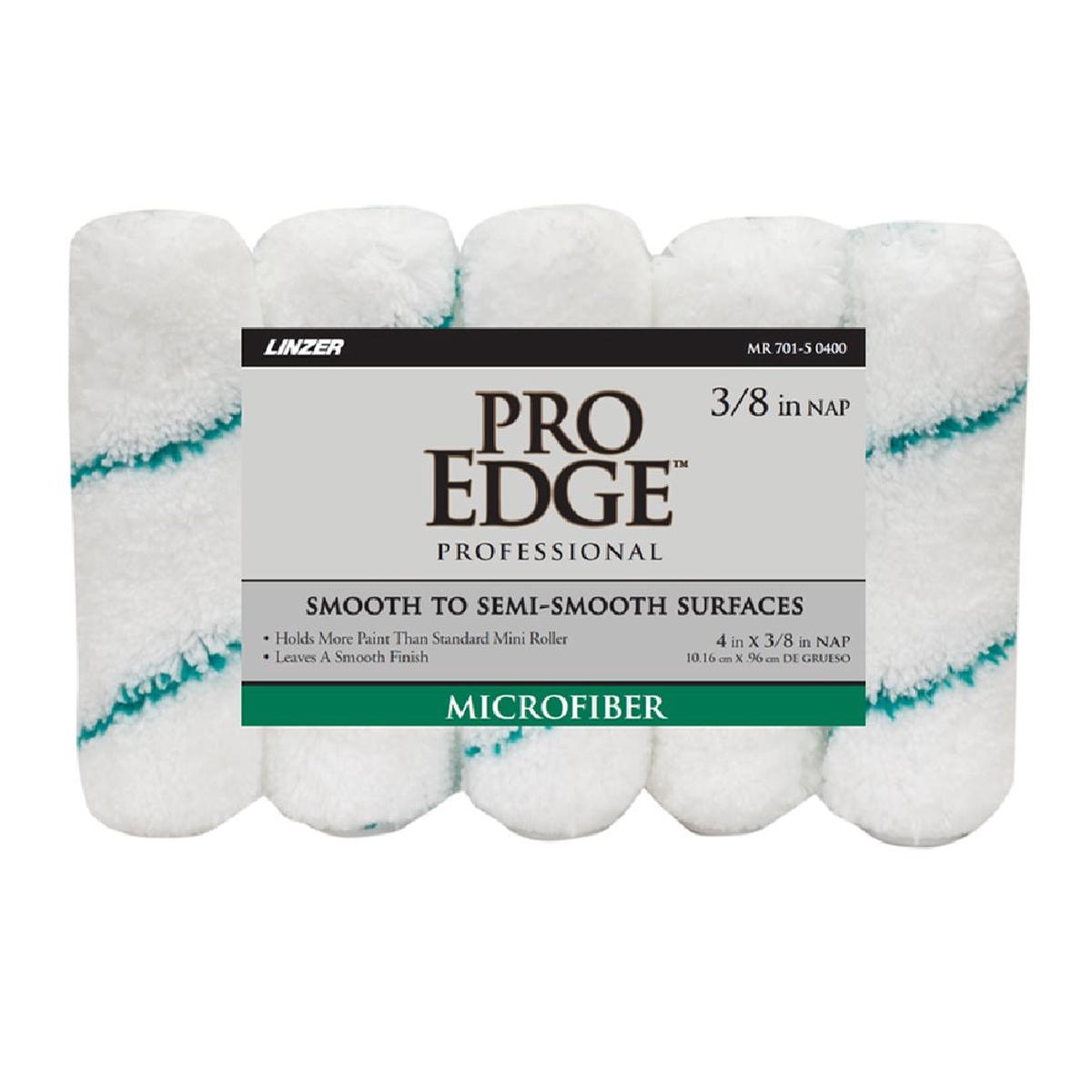 Linzer MR 701-5 0400 Better Paint Roller Cover Fabric White