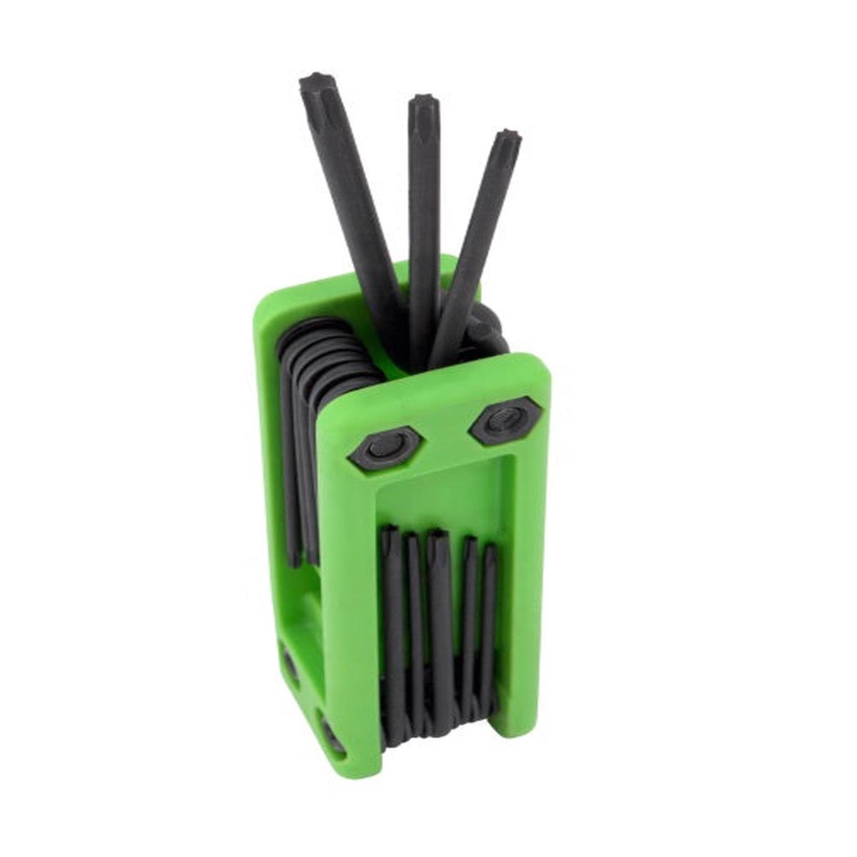 Performance Tool W9186 Folding Star Key Set 16 Pieces