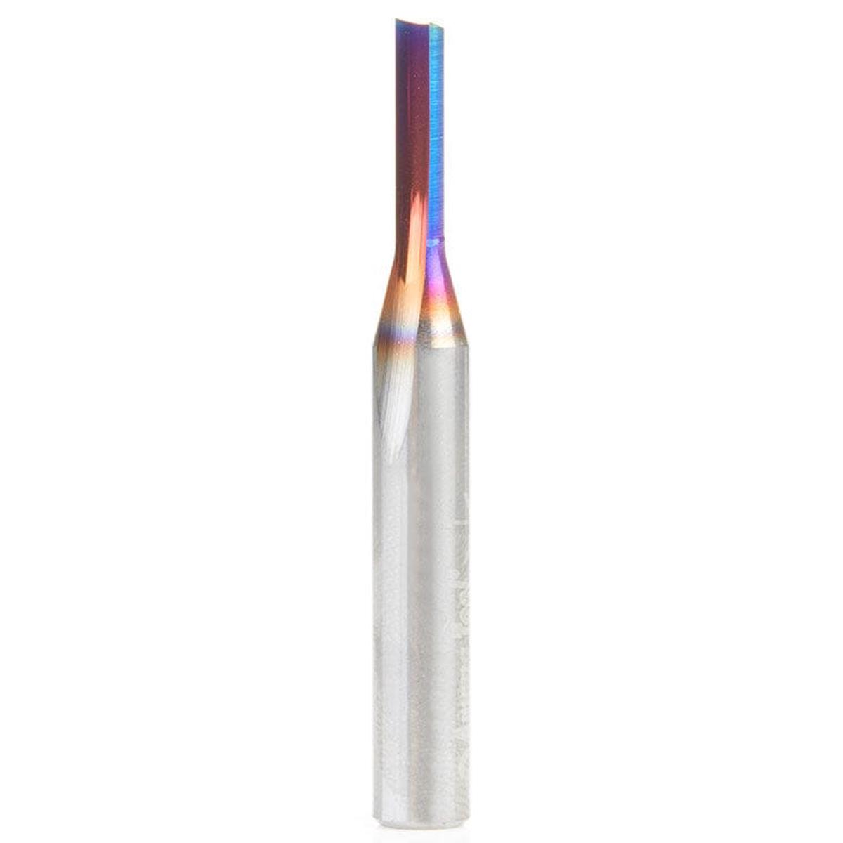 43500-K Single O Flute Plastic Cutting Router Bit 18D 12CH 14SH 2OL