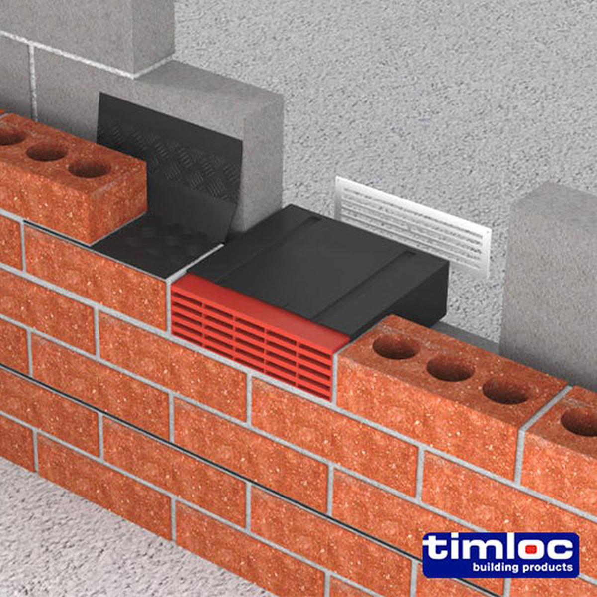 Timloc Airbrick Plastic Buff 8211 215 x 69 x 60mm