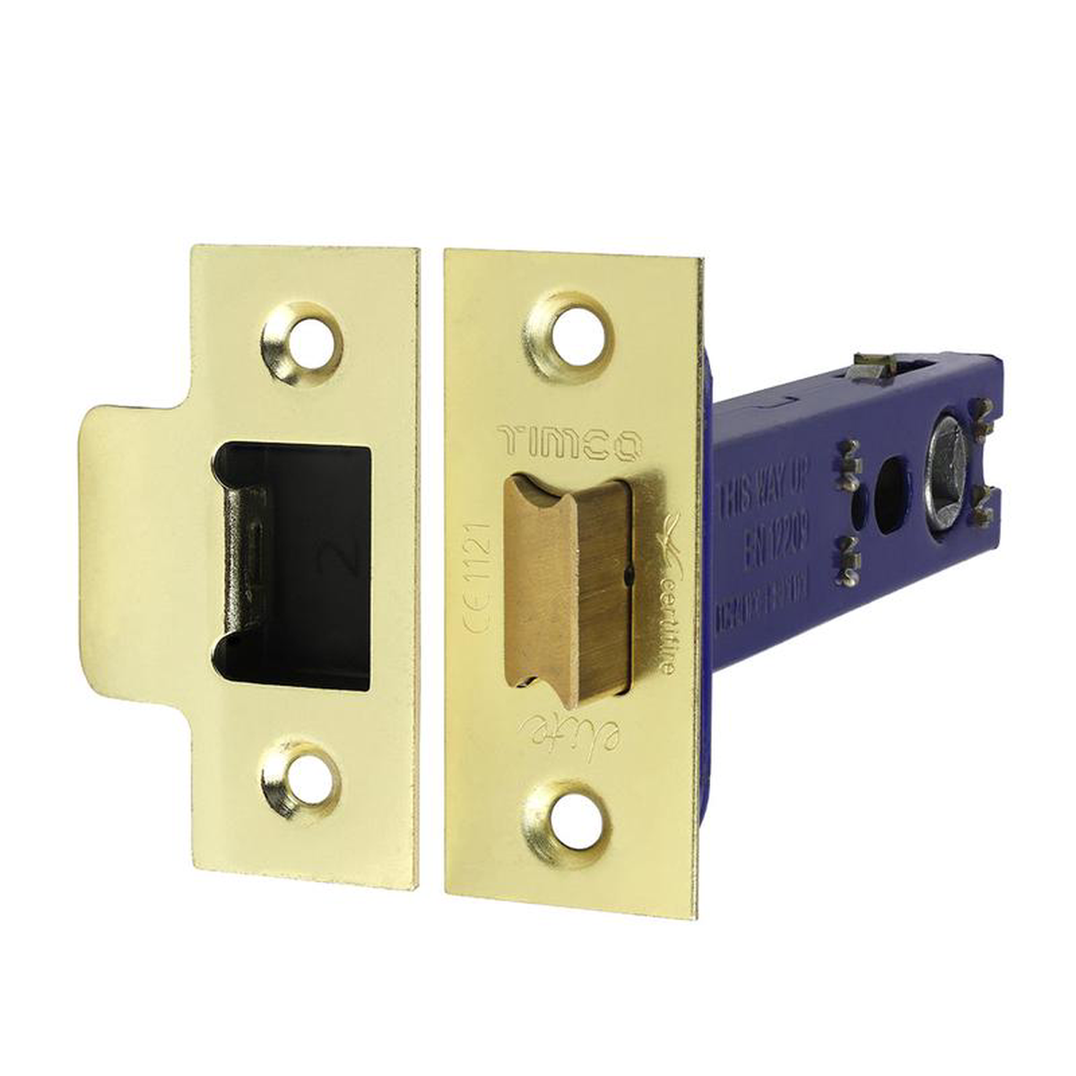 TIMCO Architectural Tubular Latch Electro Brass 038 Satin Nickel 8211 103mm