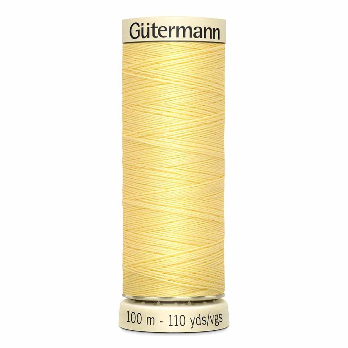 Gutermann Sew-All Polyester Thread (100 m) - Cream-805