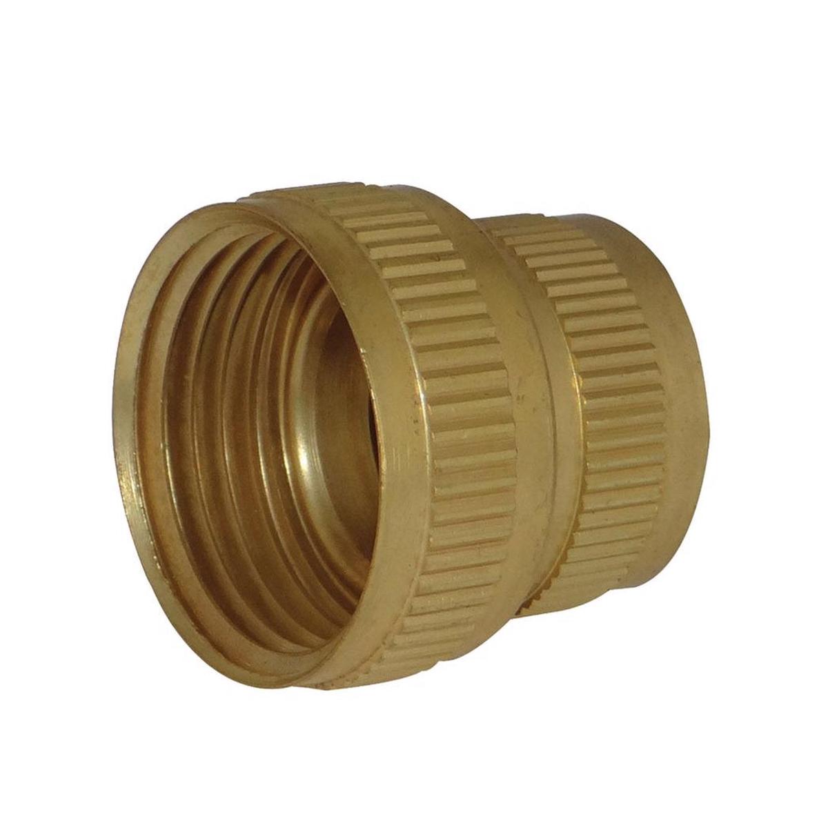 Homeplus 6JC126301511023 Hose Adapter Brass Gold