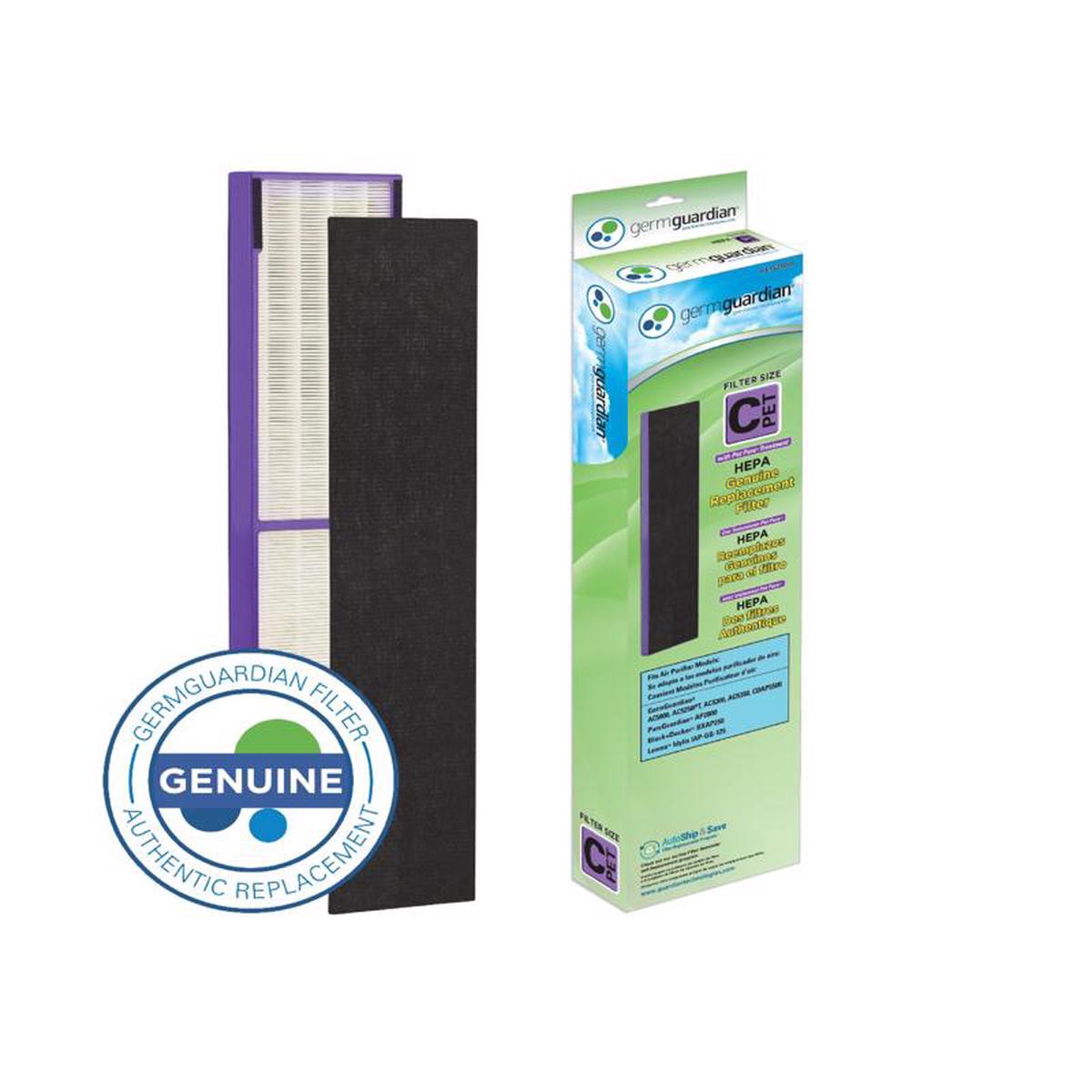Germ Guardian 1925 in H X 175 in W Rectangular HEPA Hepa Filter
