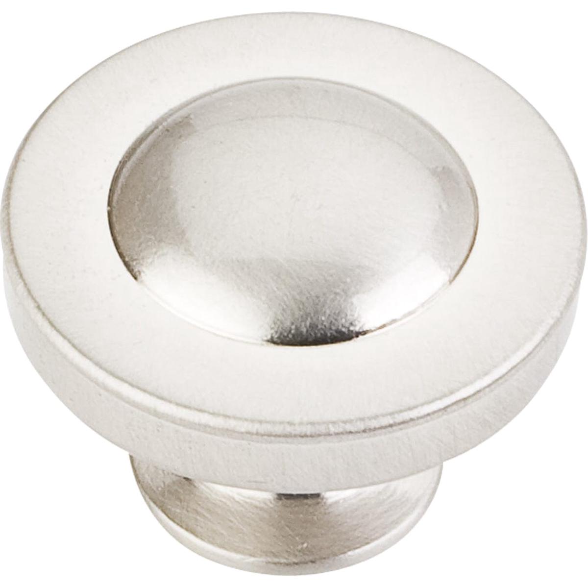 Cordova Knob 1-14 Dia Satin Nickel