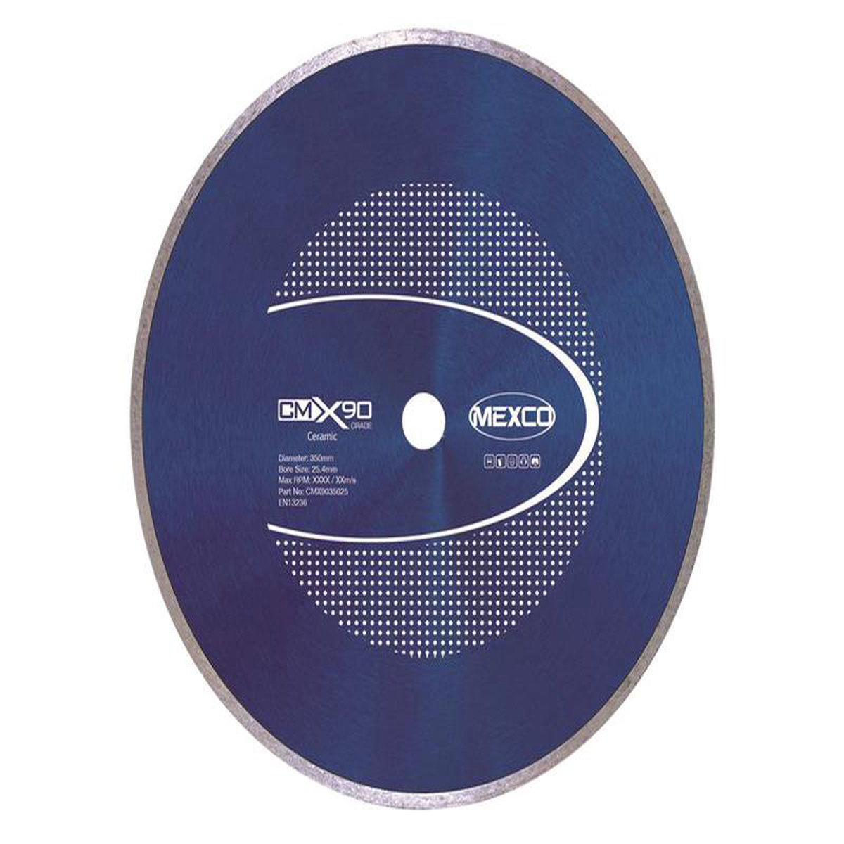 Grade Ceramic Materials Diamond Blade 350 x 254mm