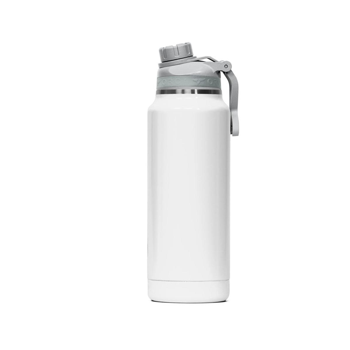 Orca ORCHYD34PEWHGY Hydration Bottle WSmart Lid 34 oz